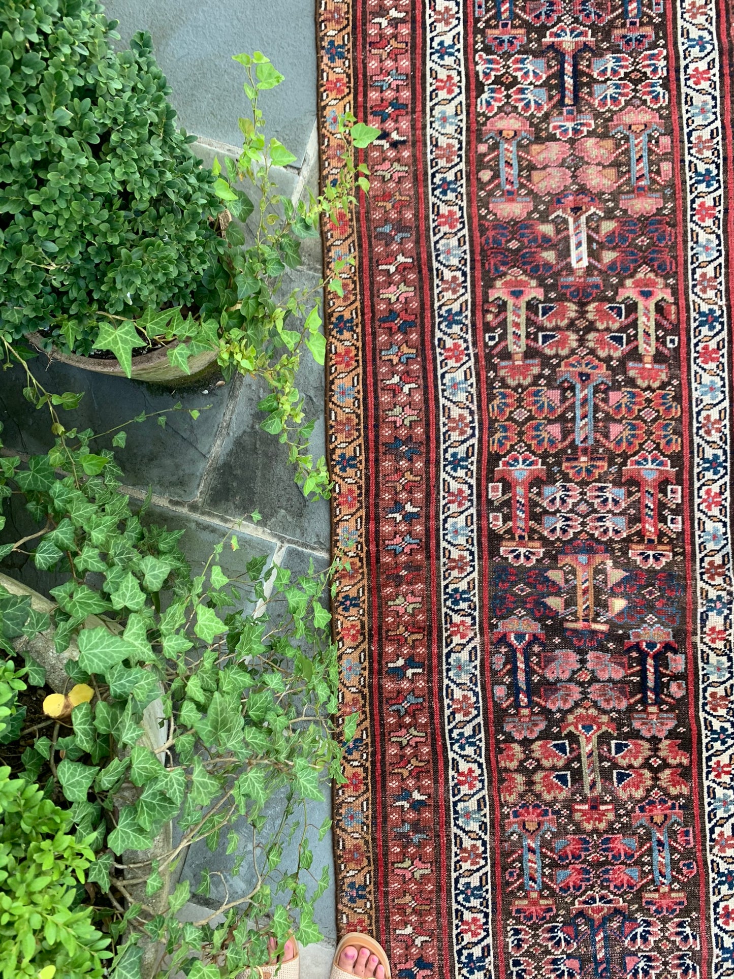 2.11x13.7 Antique Kurdish