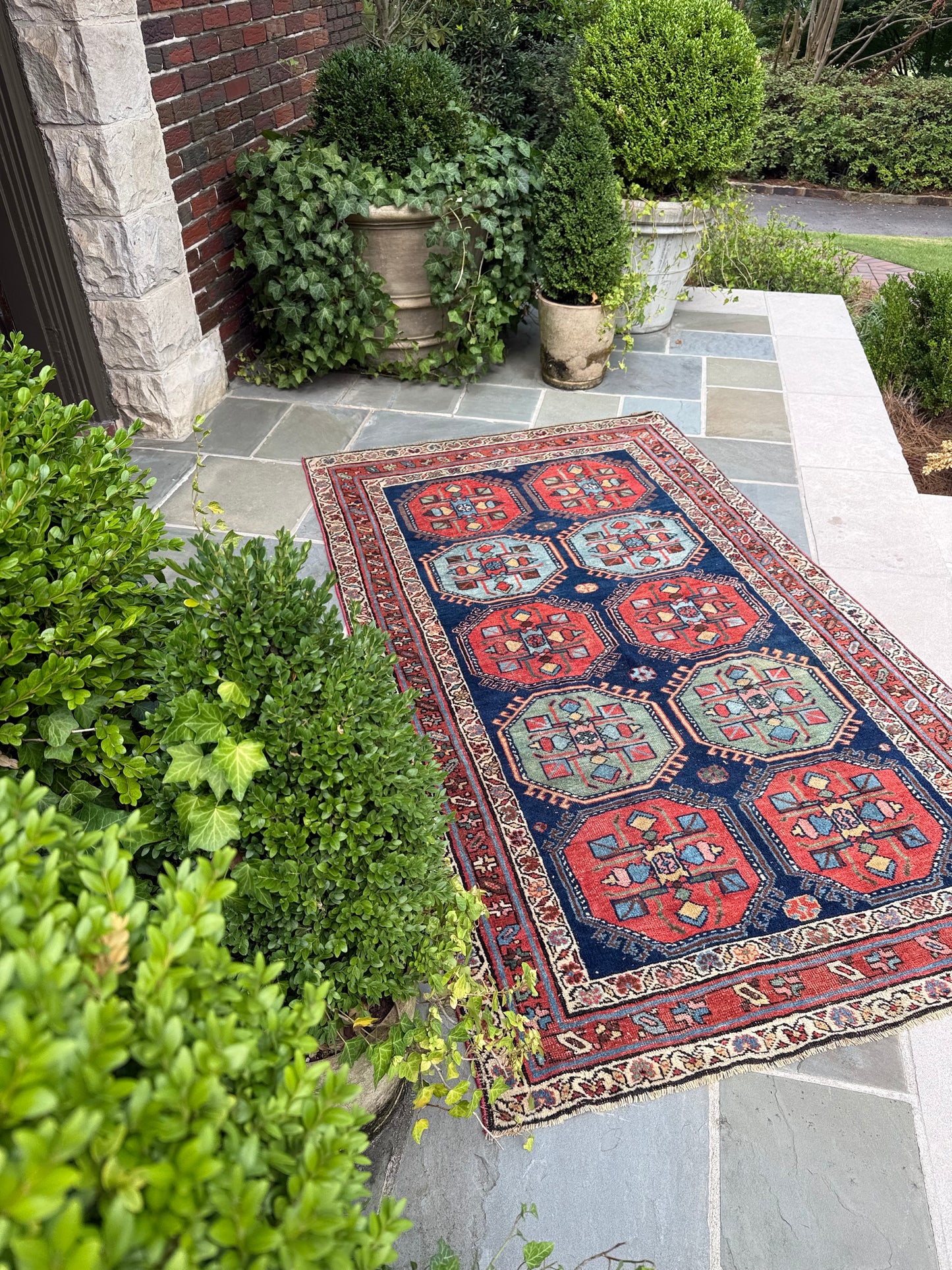4.6x7.6 Antique Persian Bidjar