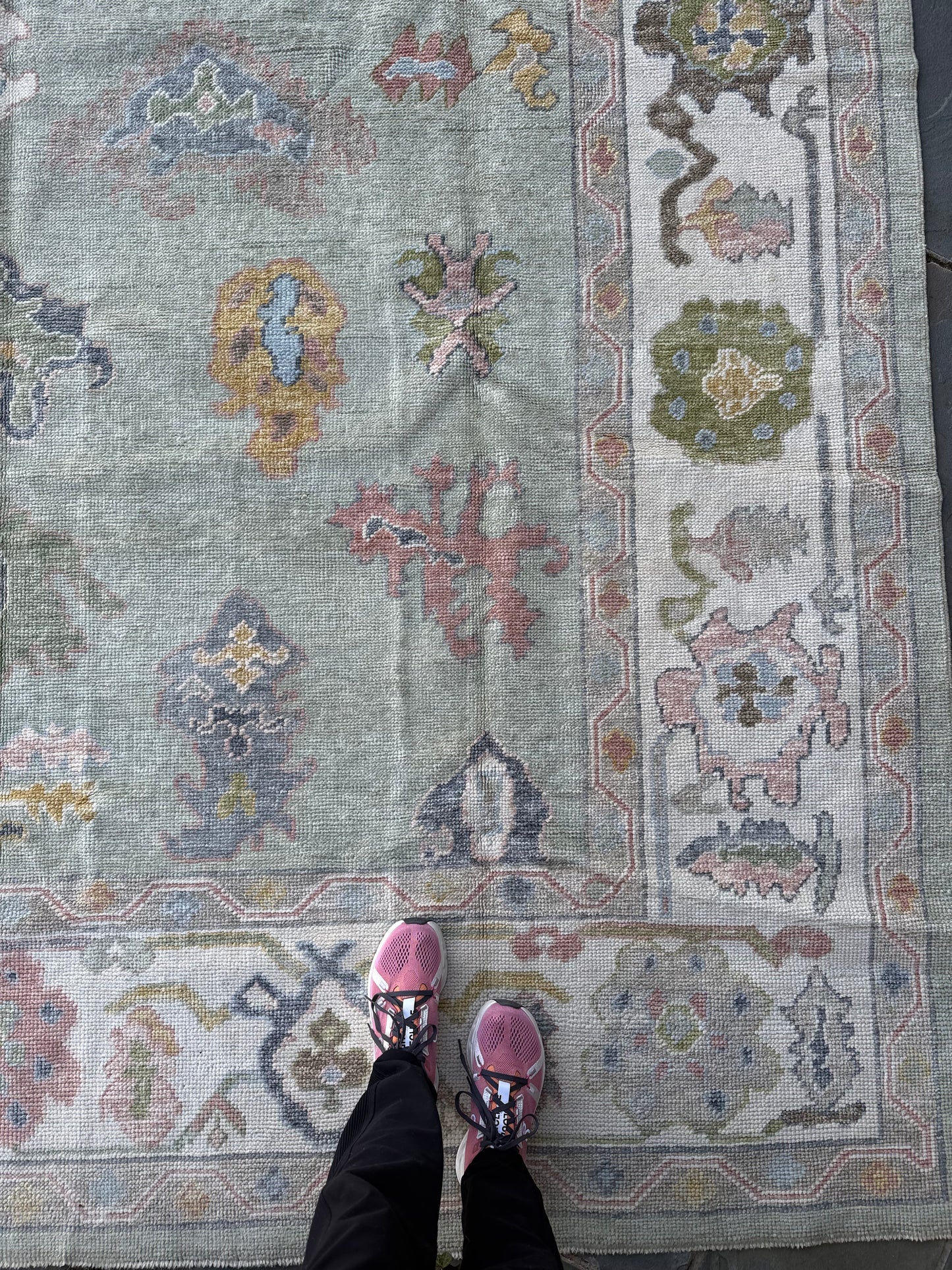 9x11.8 Turkish Oushak