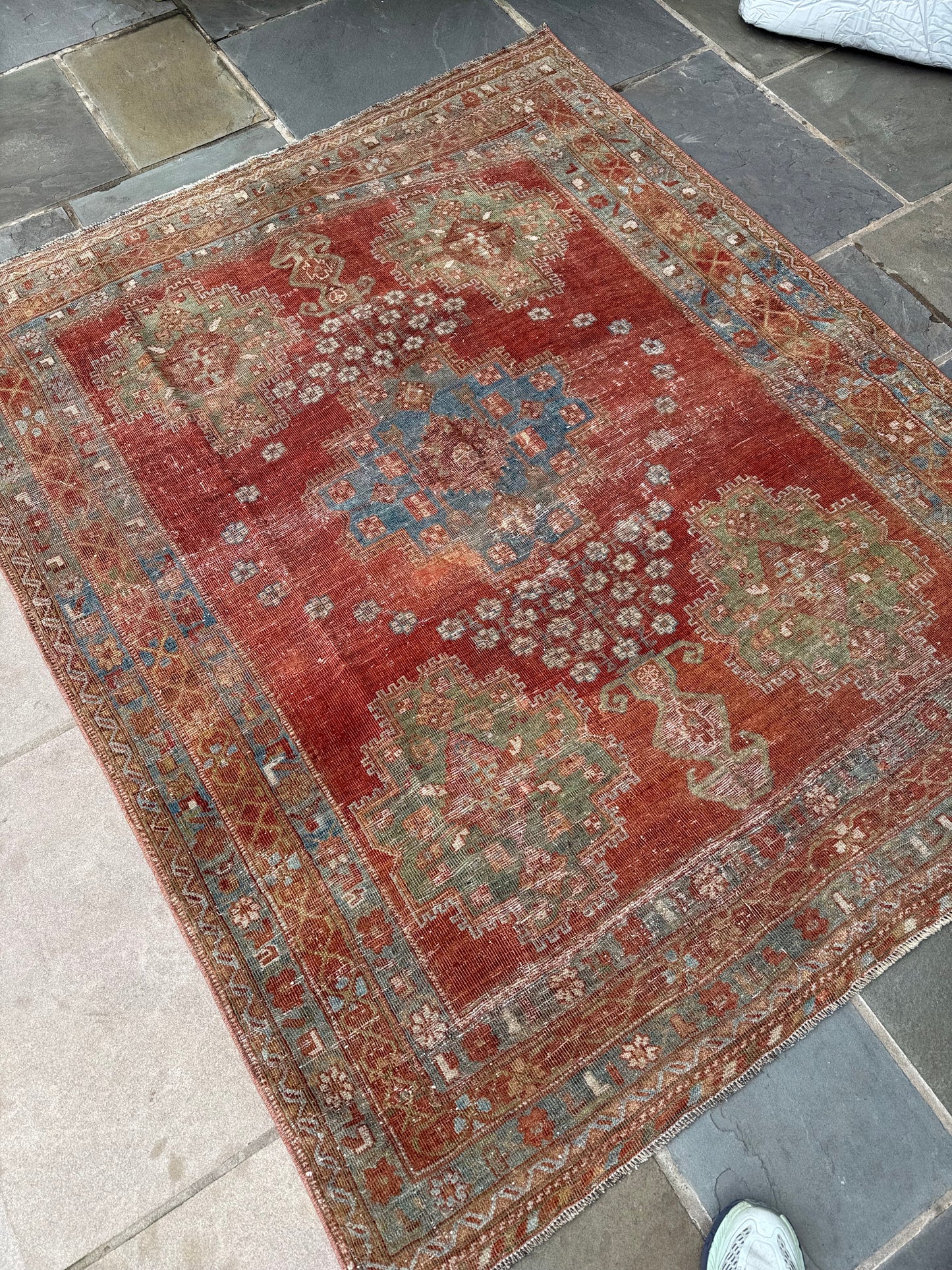 4.11x6 Antique Persian Shiraz
