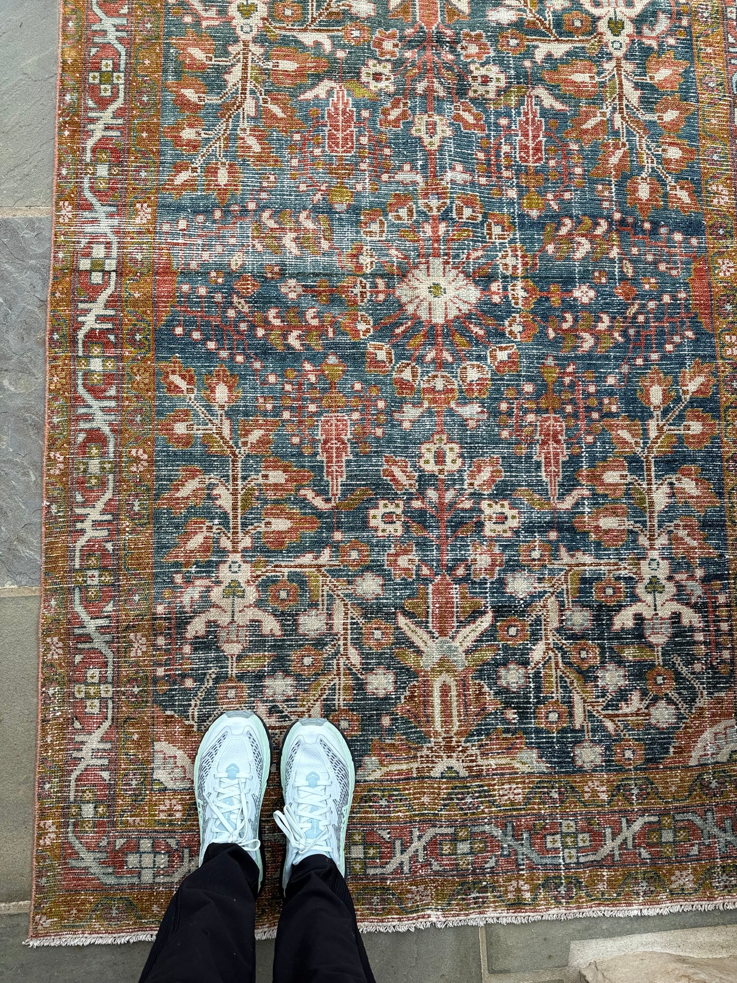4.2x6.6 Antique Persian Malayer