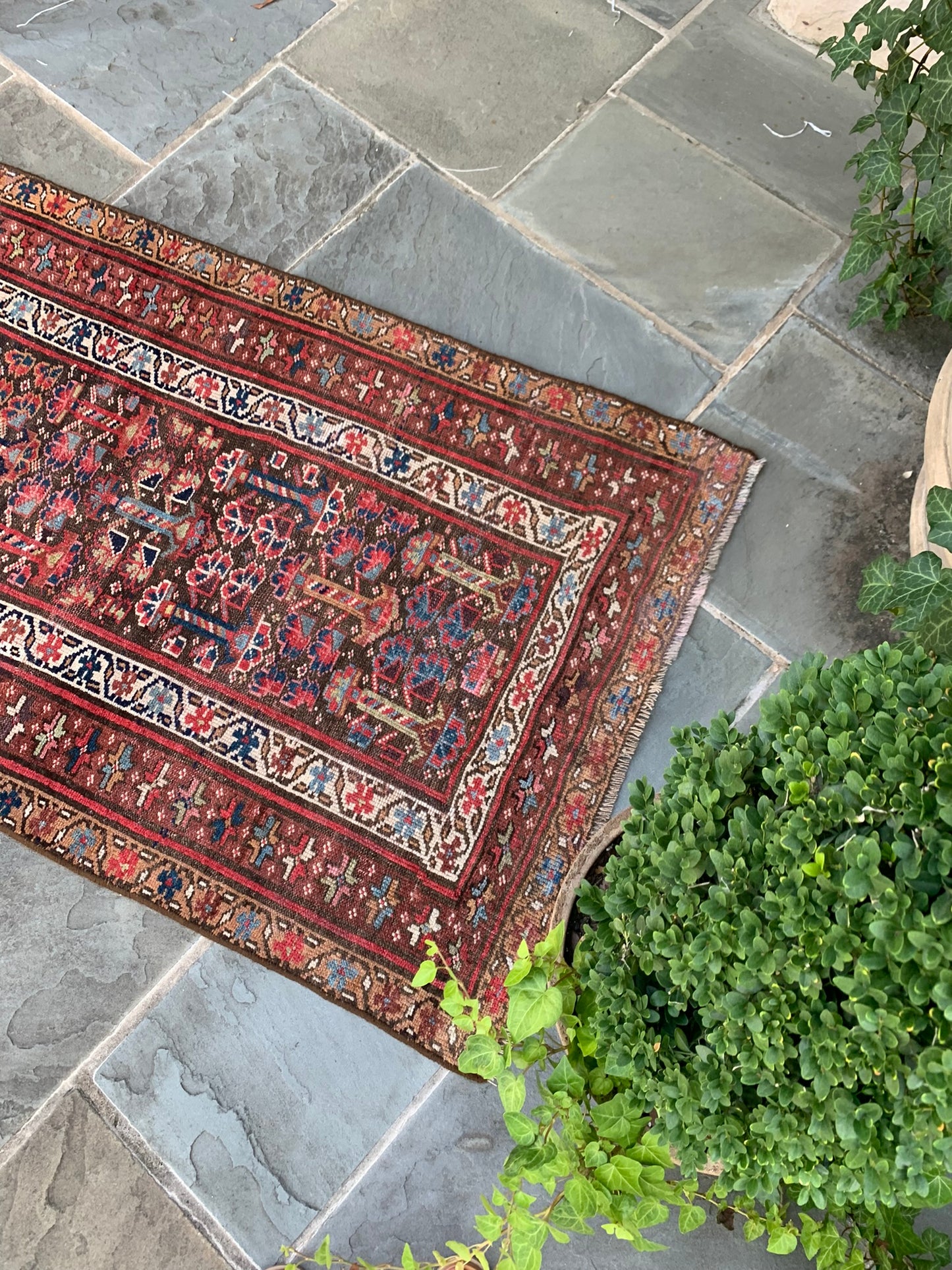 2.11x13.7 Antique Kurdish
