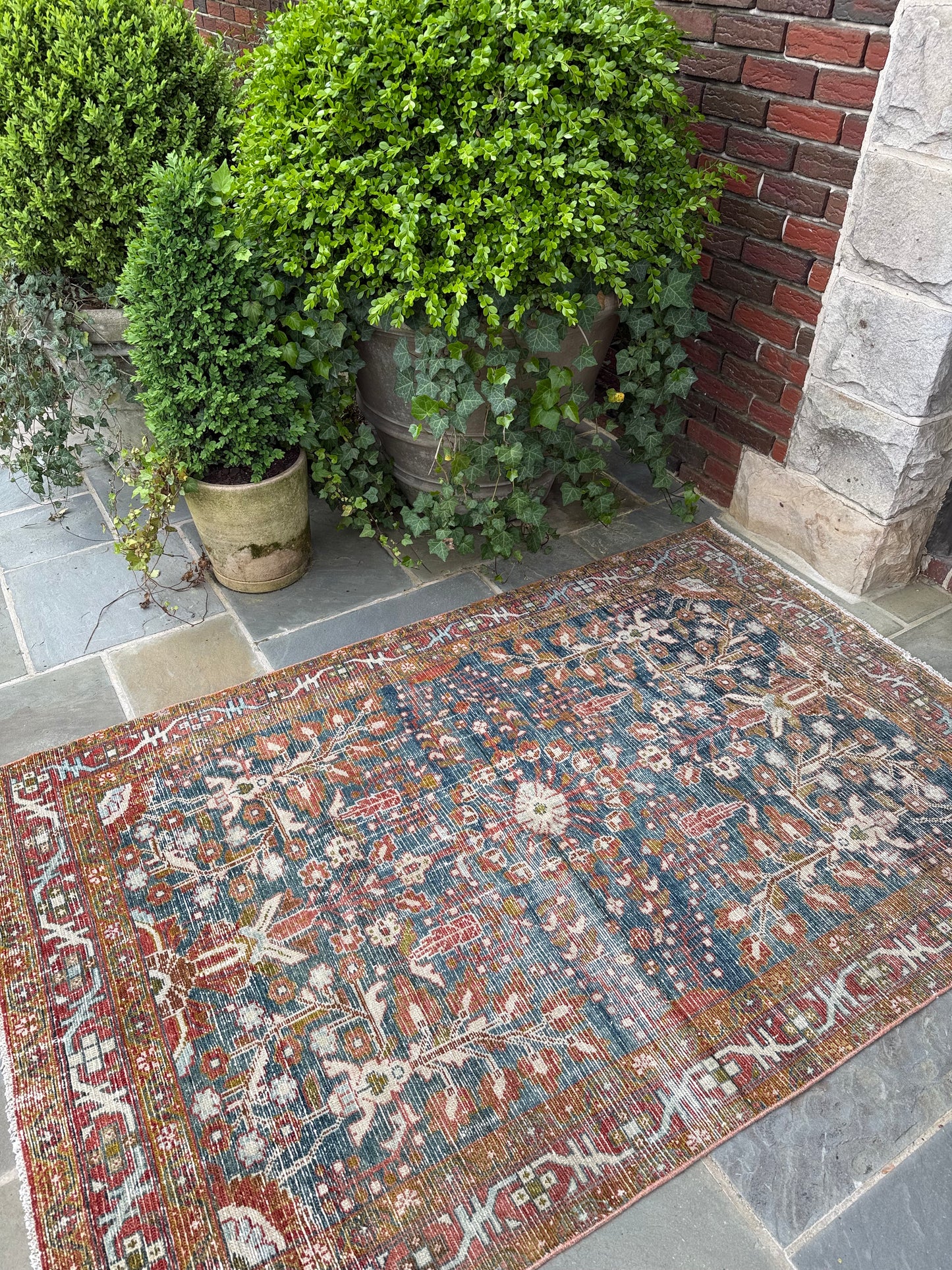4.2x6.6 Antique Persian Malayer