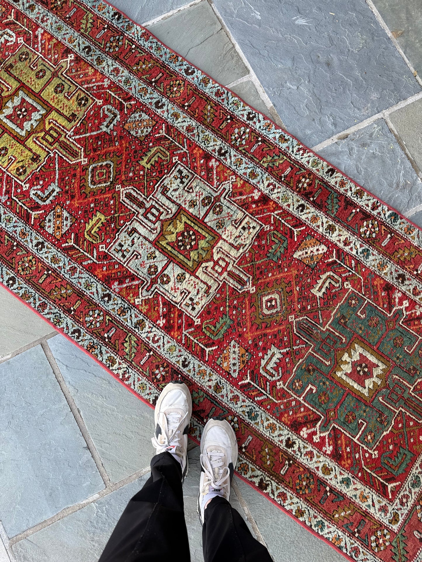2.11x11 Antique Persian Keraja