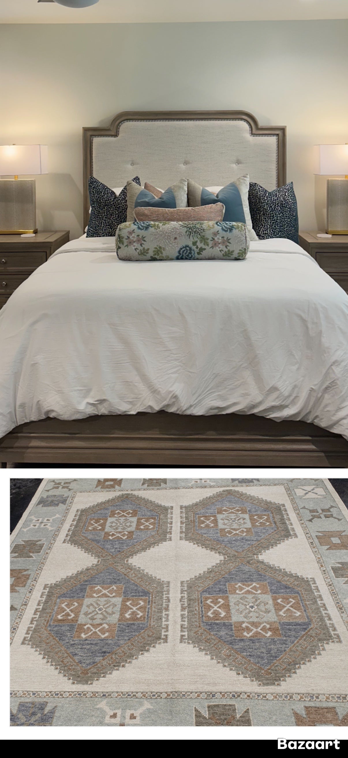 7.6x8.6 Turkish Oushak