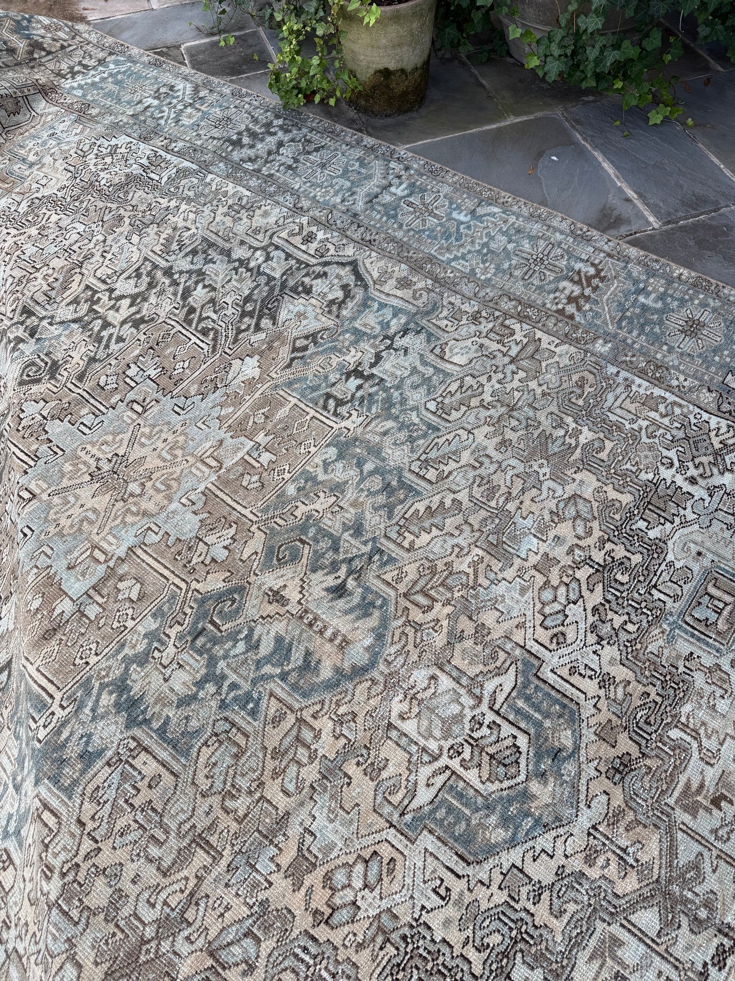 8.10x11.8 Antique Persian Heriz