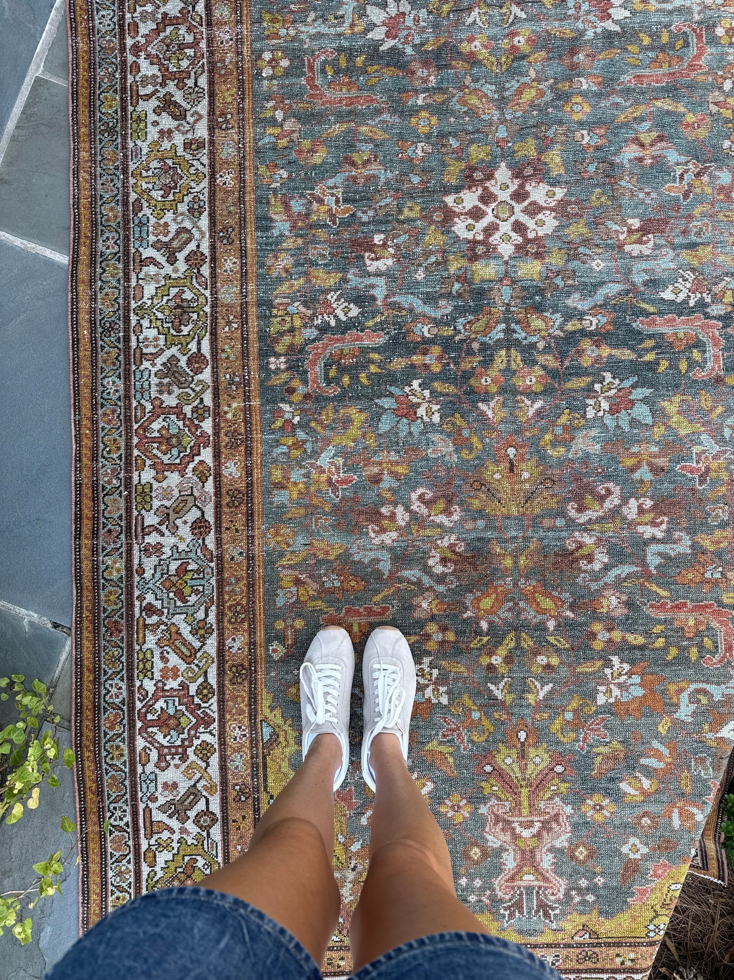 5.2x9.10 Antique Persian Malayer