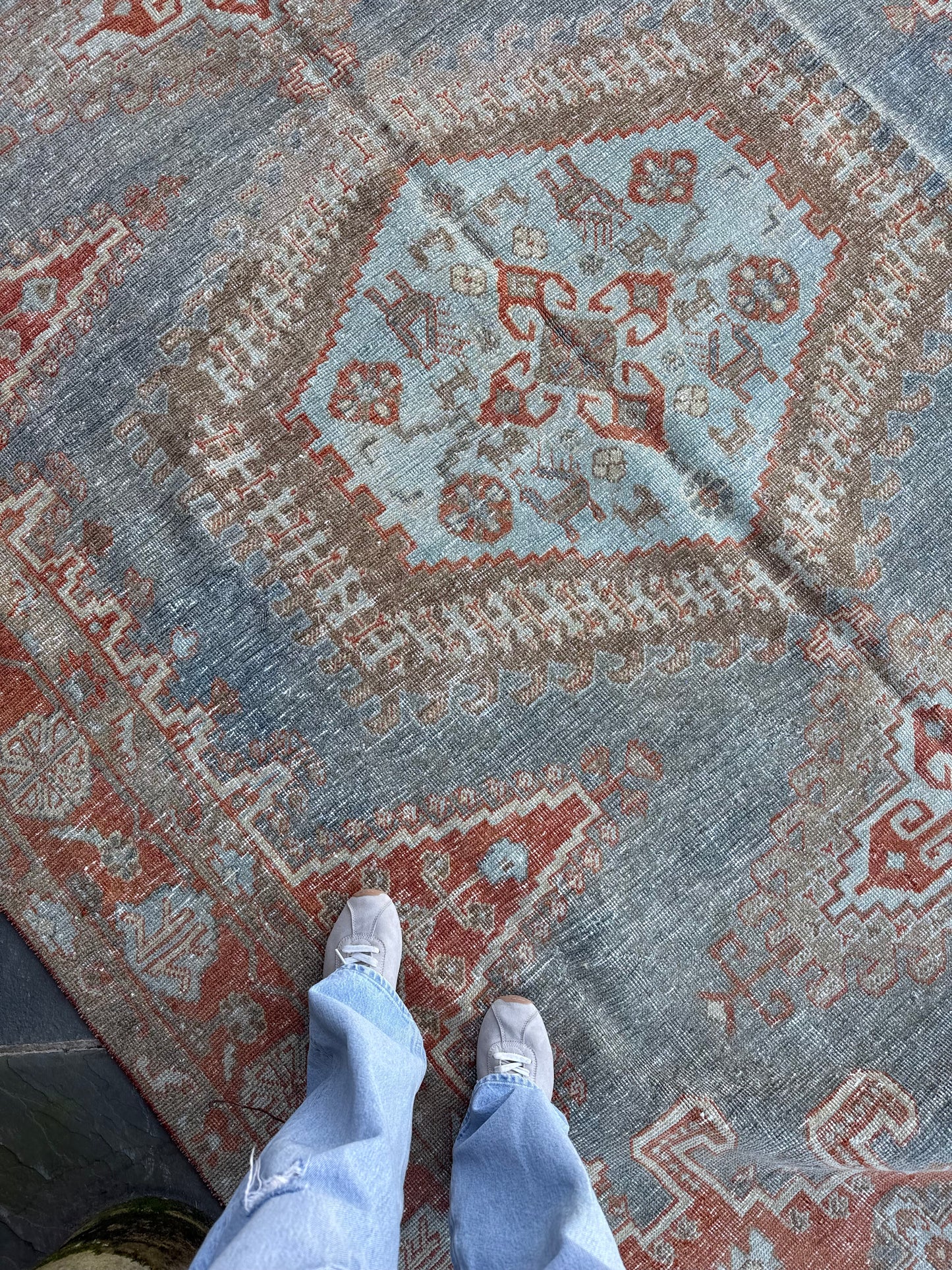 7x10 Antique Persian Shiraz