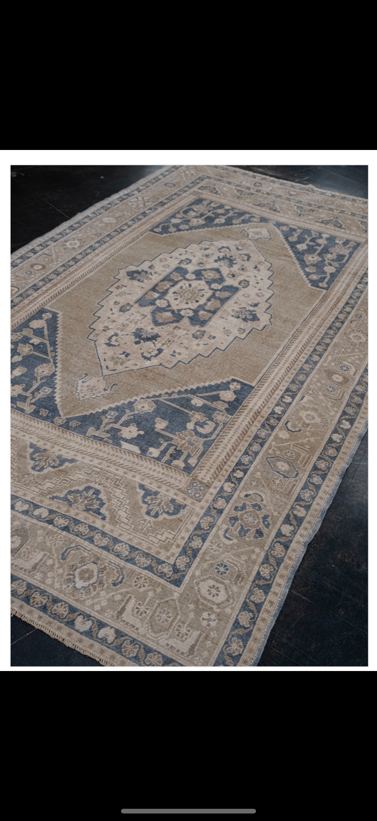 6x10.3 Vintage Turkish Oushak