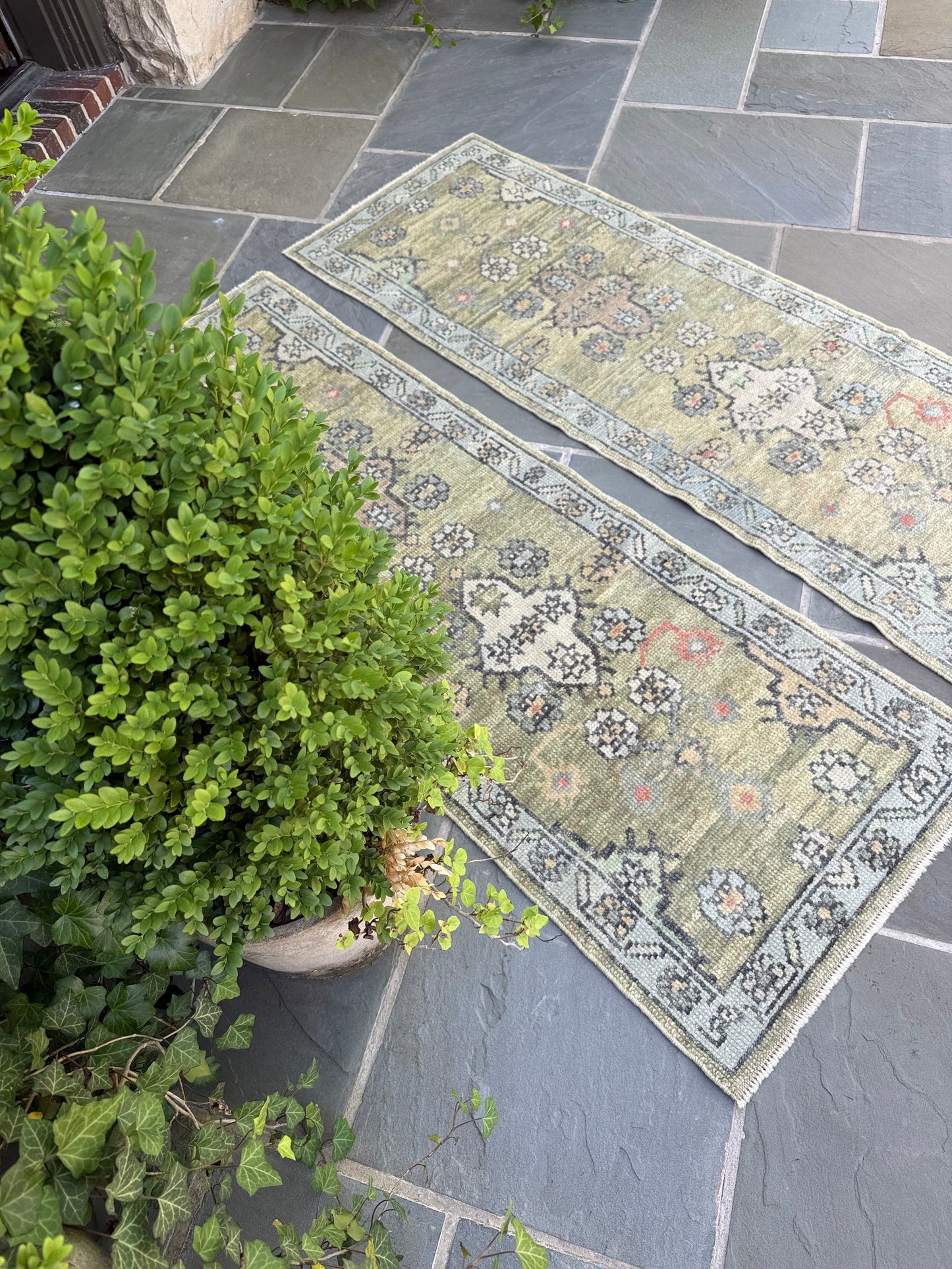 2.1x6 Turkish Oushak (priced separately)