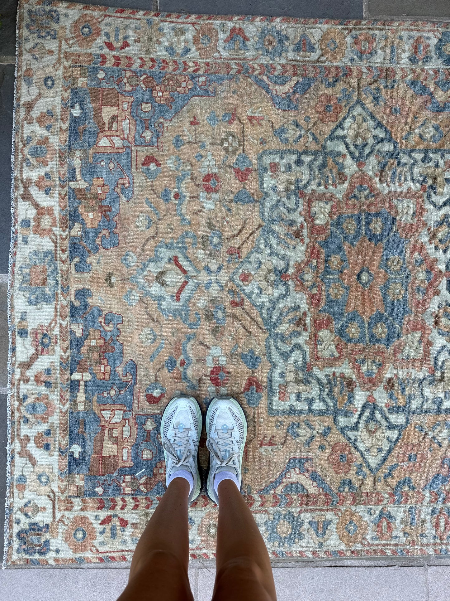 5x6.6 Antique Persian Bakhtiari