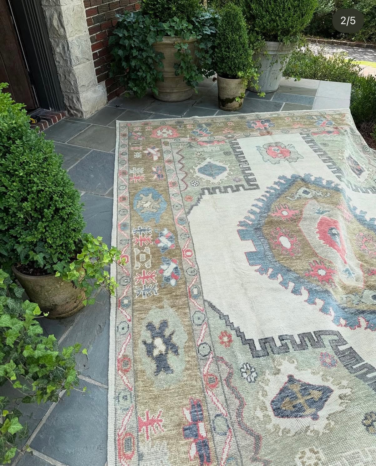 9x12 Custom Turkish Oushak 50%