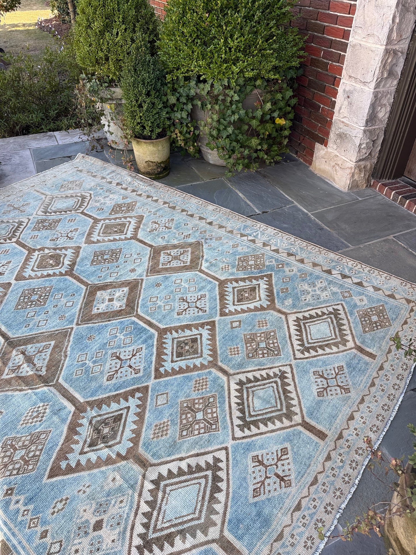 7.6x10 Vintage Afshar