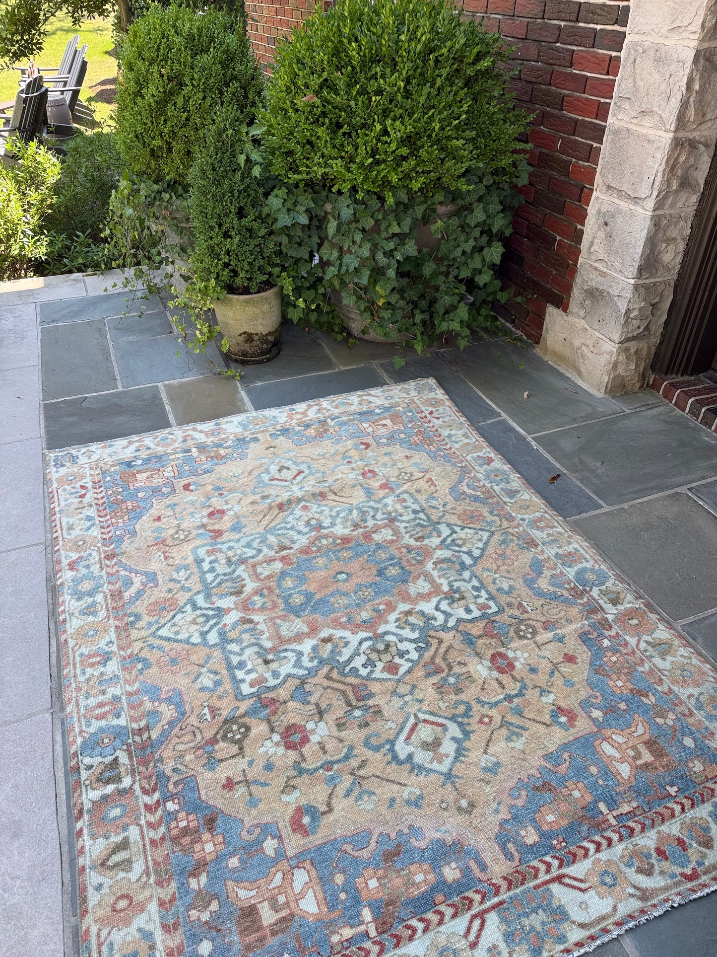 5x6.6 Antique Persian Bakhtiari