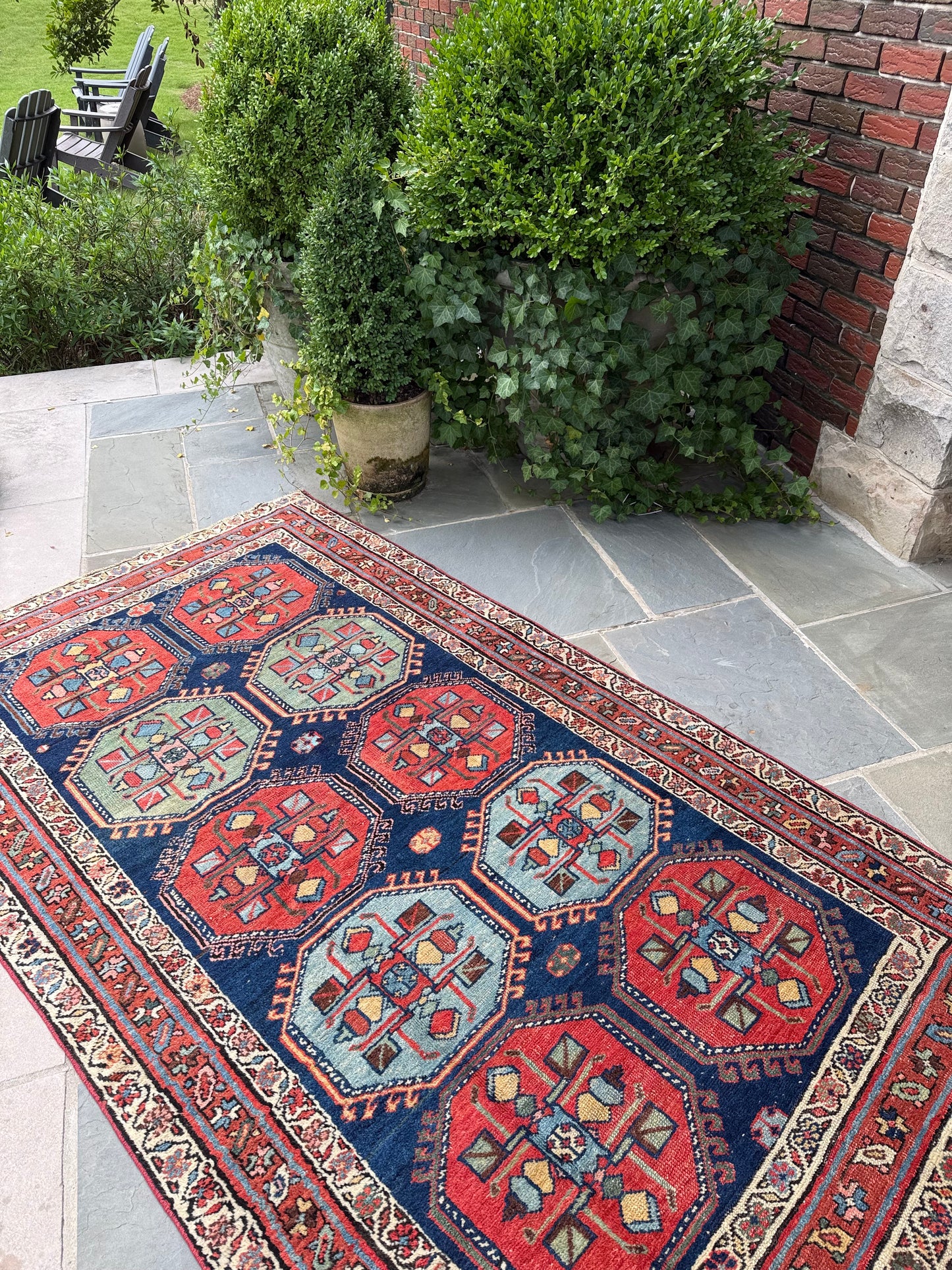 4.6x7.6 Antique Persian Bidjar