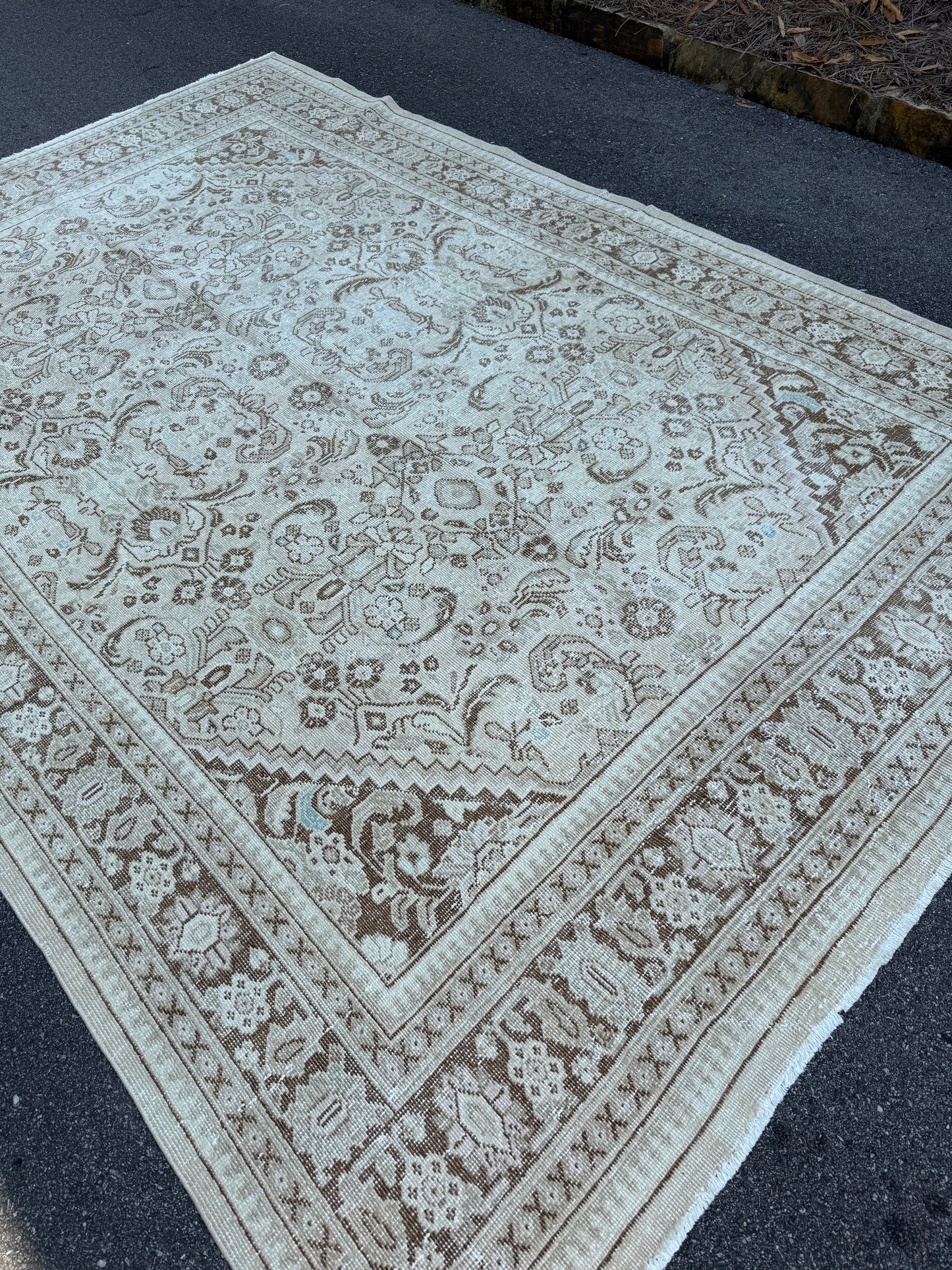 7x10.6 Antique Persian Mahal