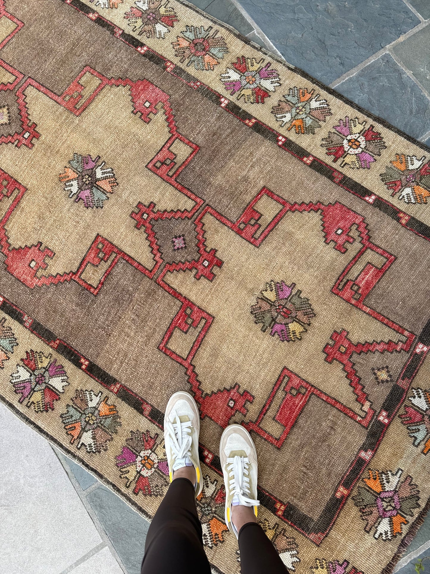 4.6x13.9 Vintage Turkish Kars