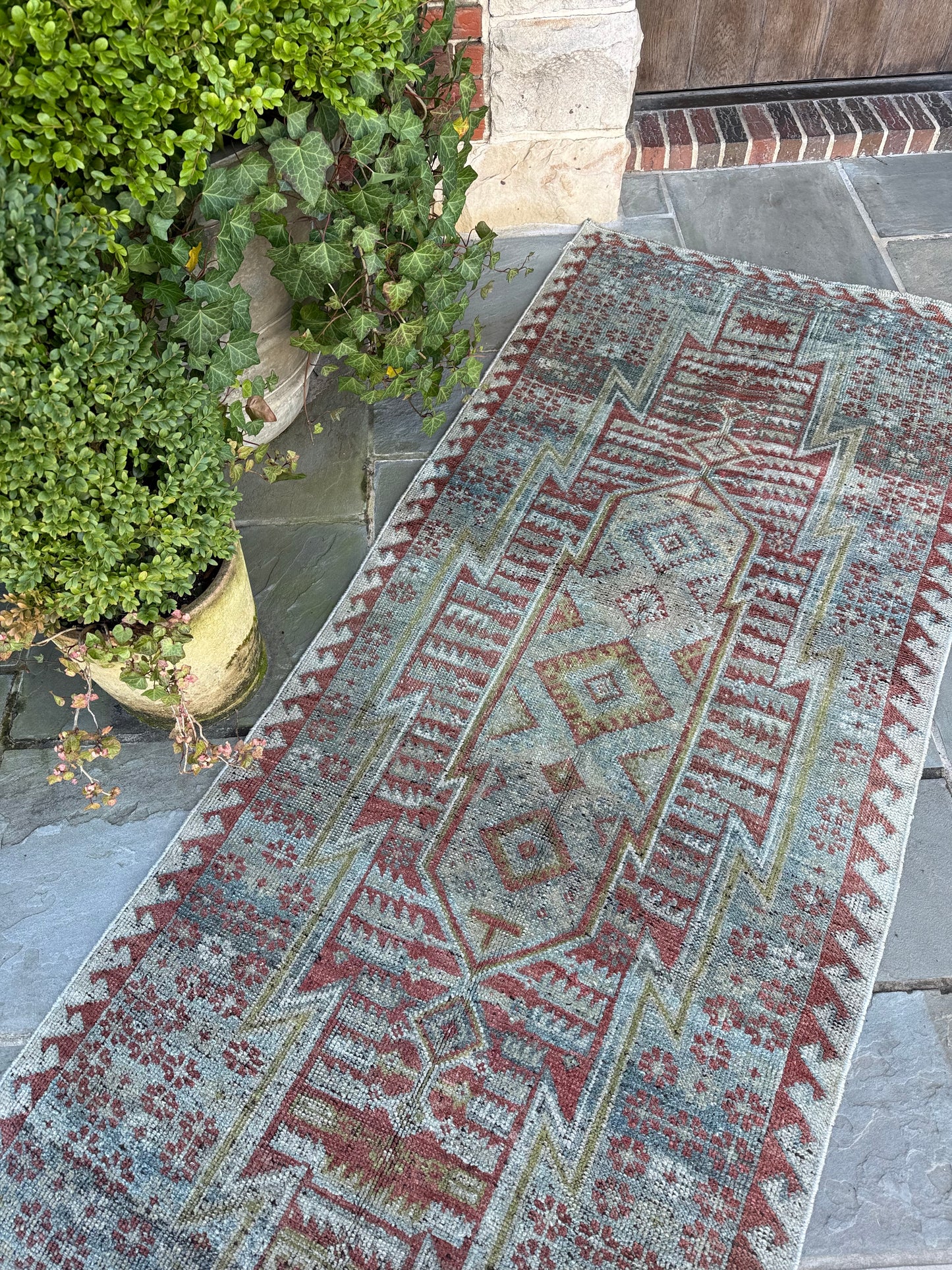 3.8x7.7 Antique Kurdish circa 1940