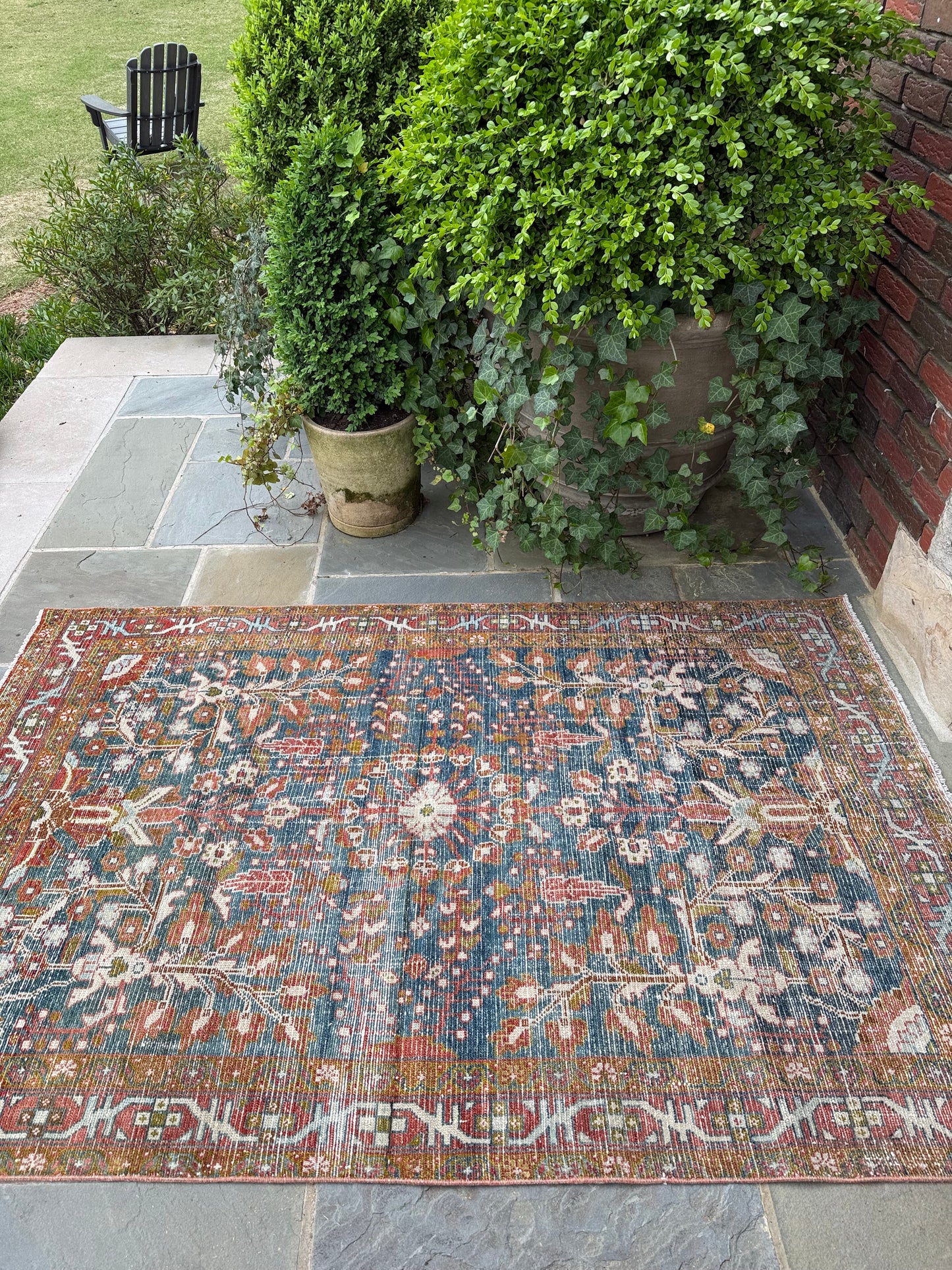 4.2x6.6 Antique Persian Malayer