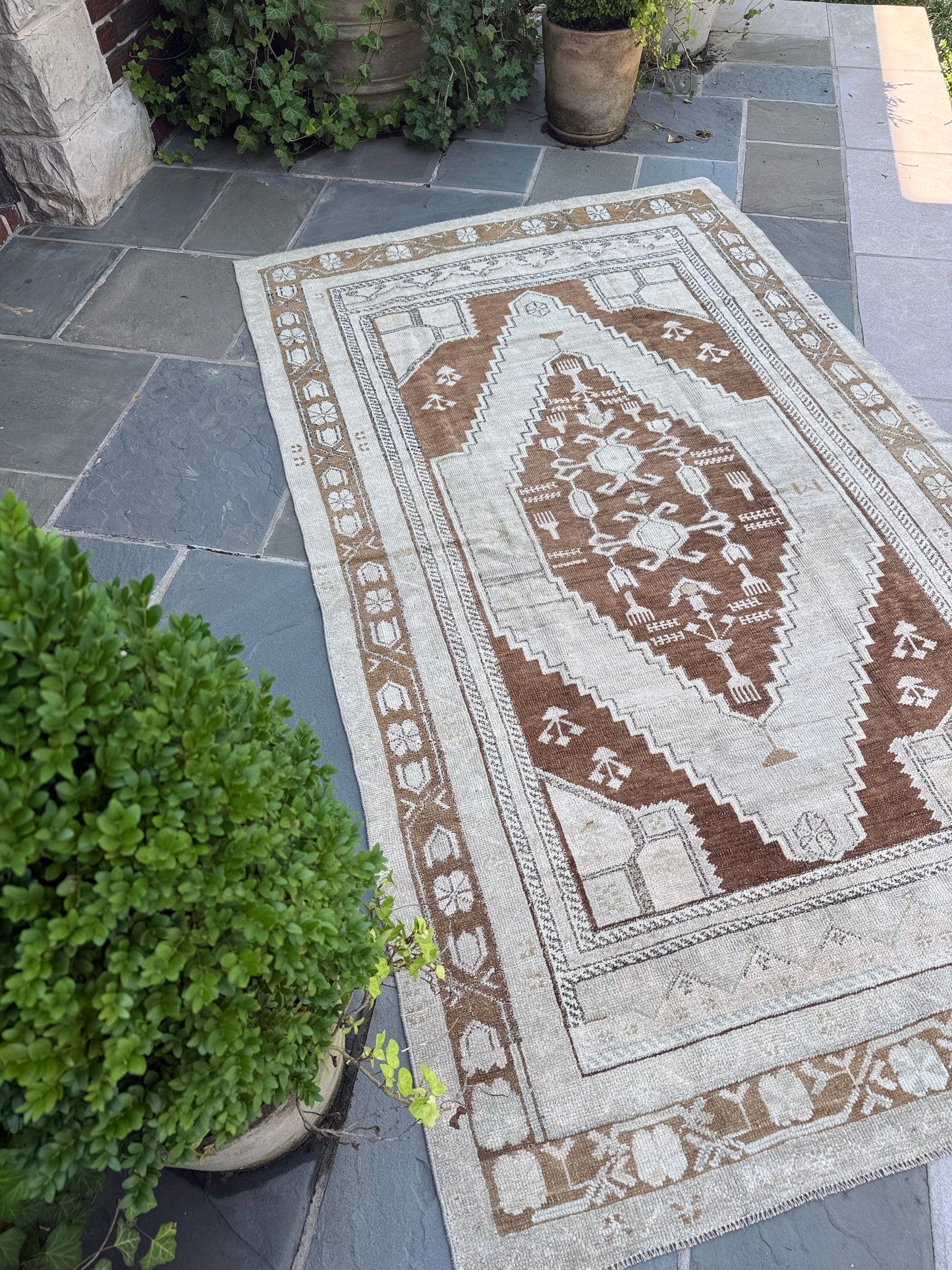 4.8x8 Vintage Turkish Oushak