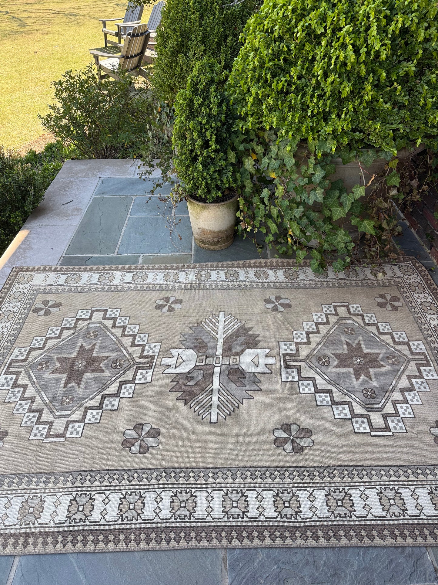 4.10x7.7 Vintage Turkish Kars