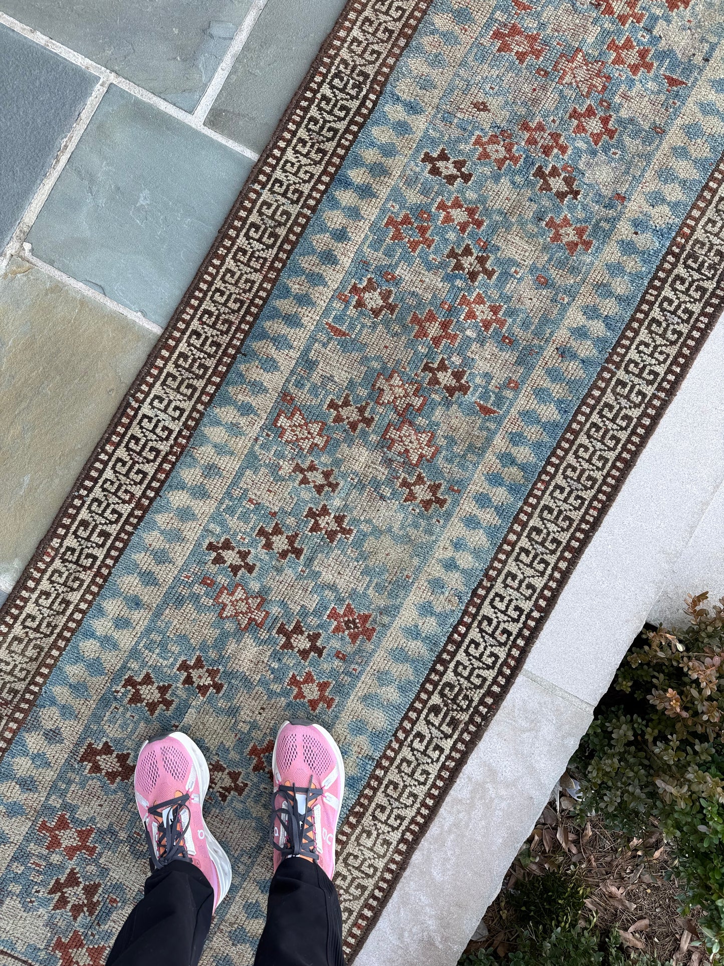 2.4x11.5 Antique Kurdish circa 1930