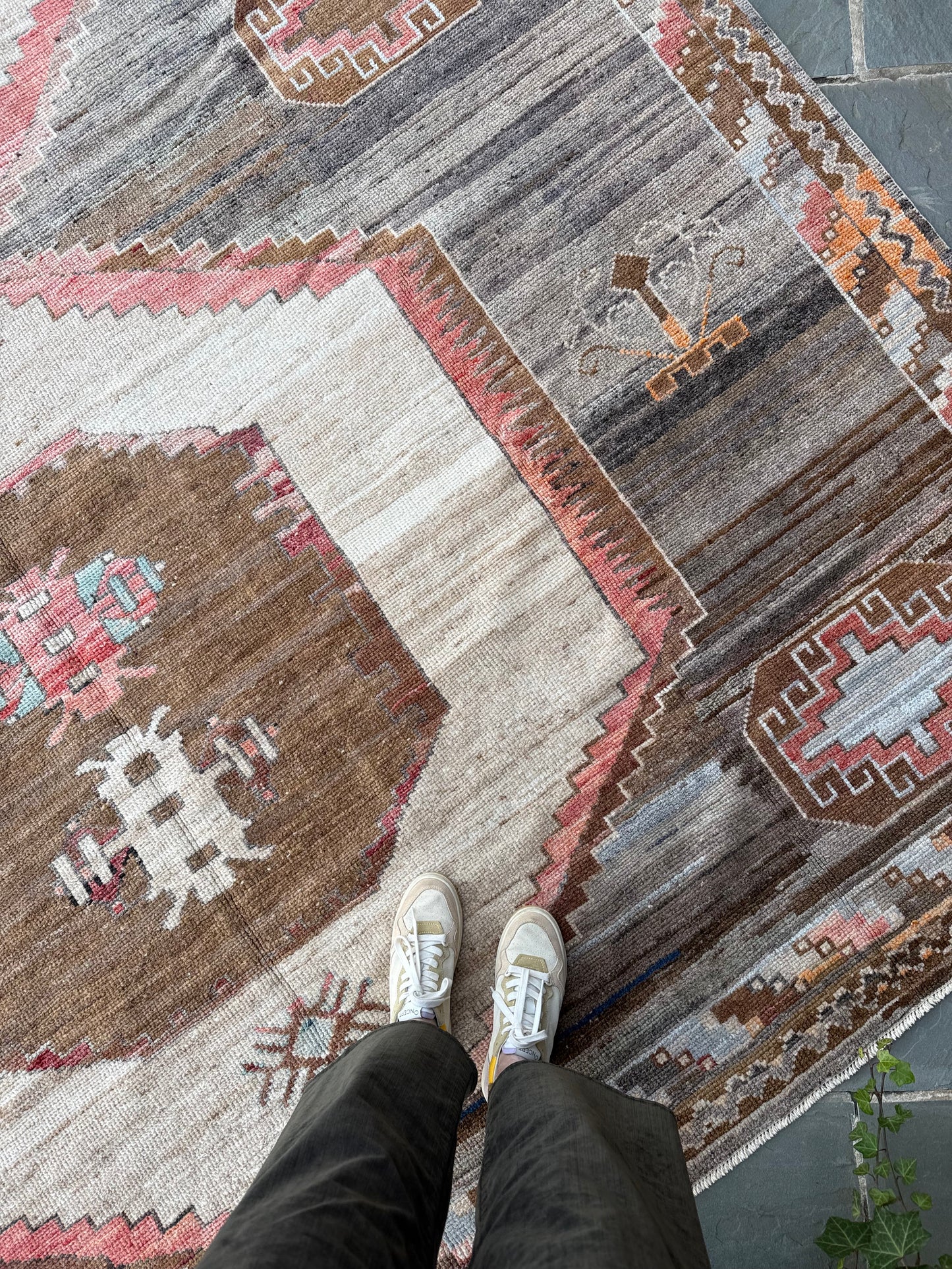 9.6x12 Old Wool Turkish Oushak