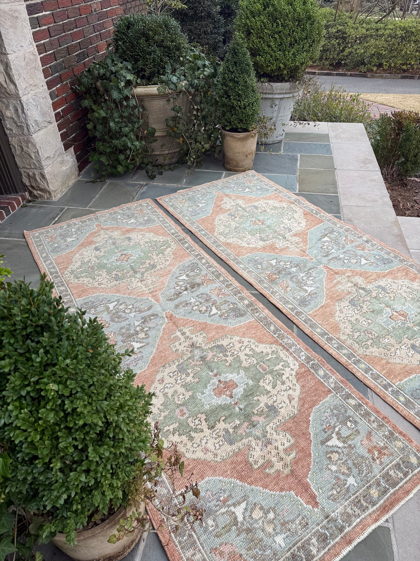 3x8 Turkish Oushak (priced separately)