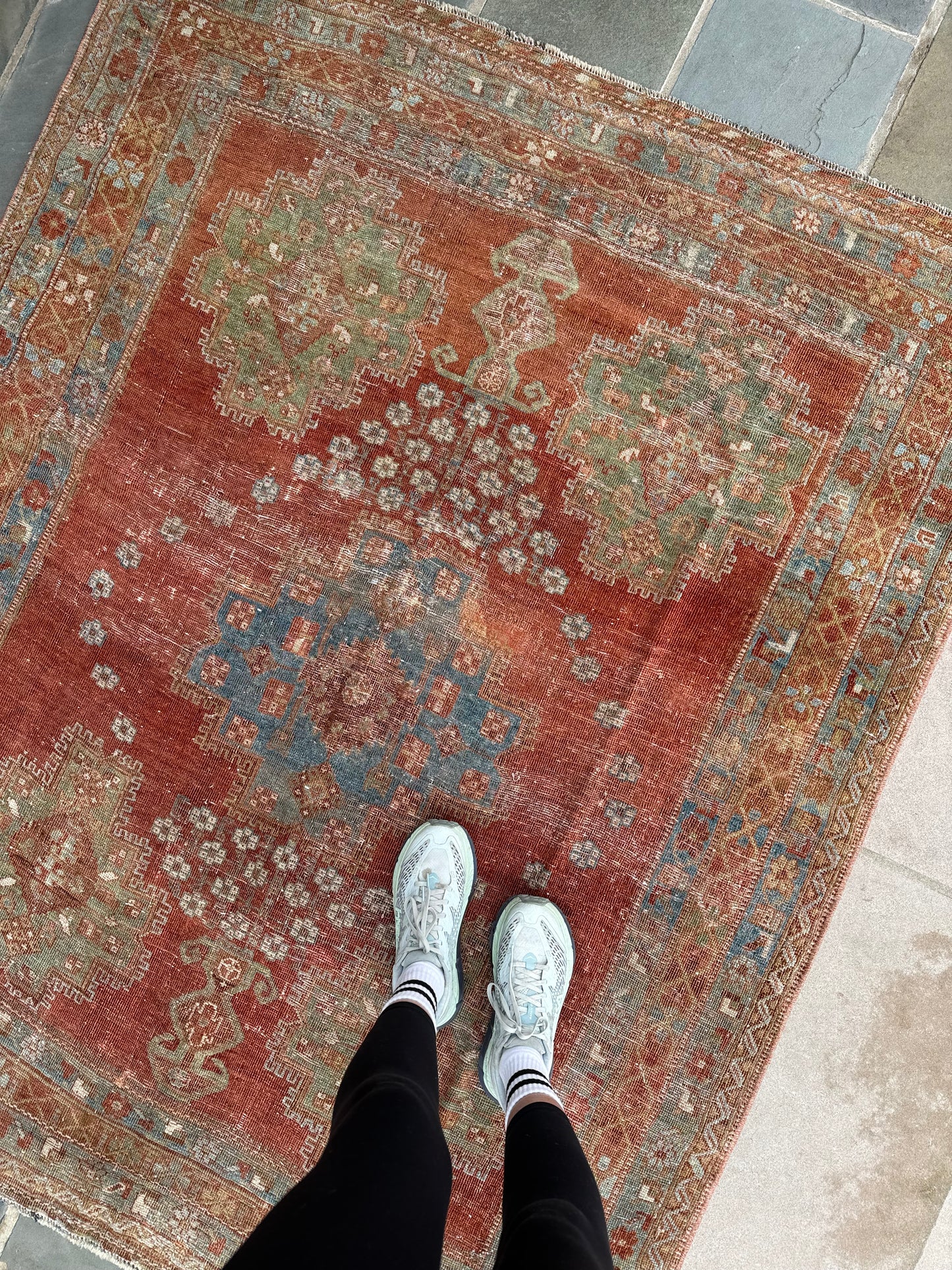 4.11x6 Antique Persian Shiraz