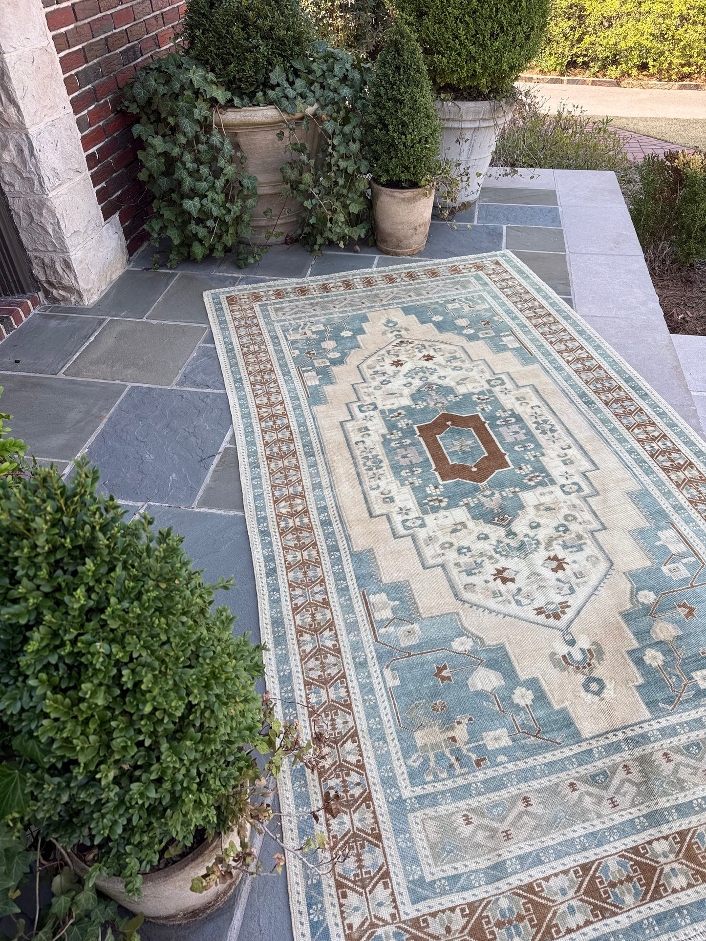 5x9 Vintage Turkish Oushak