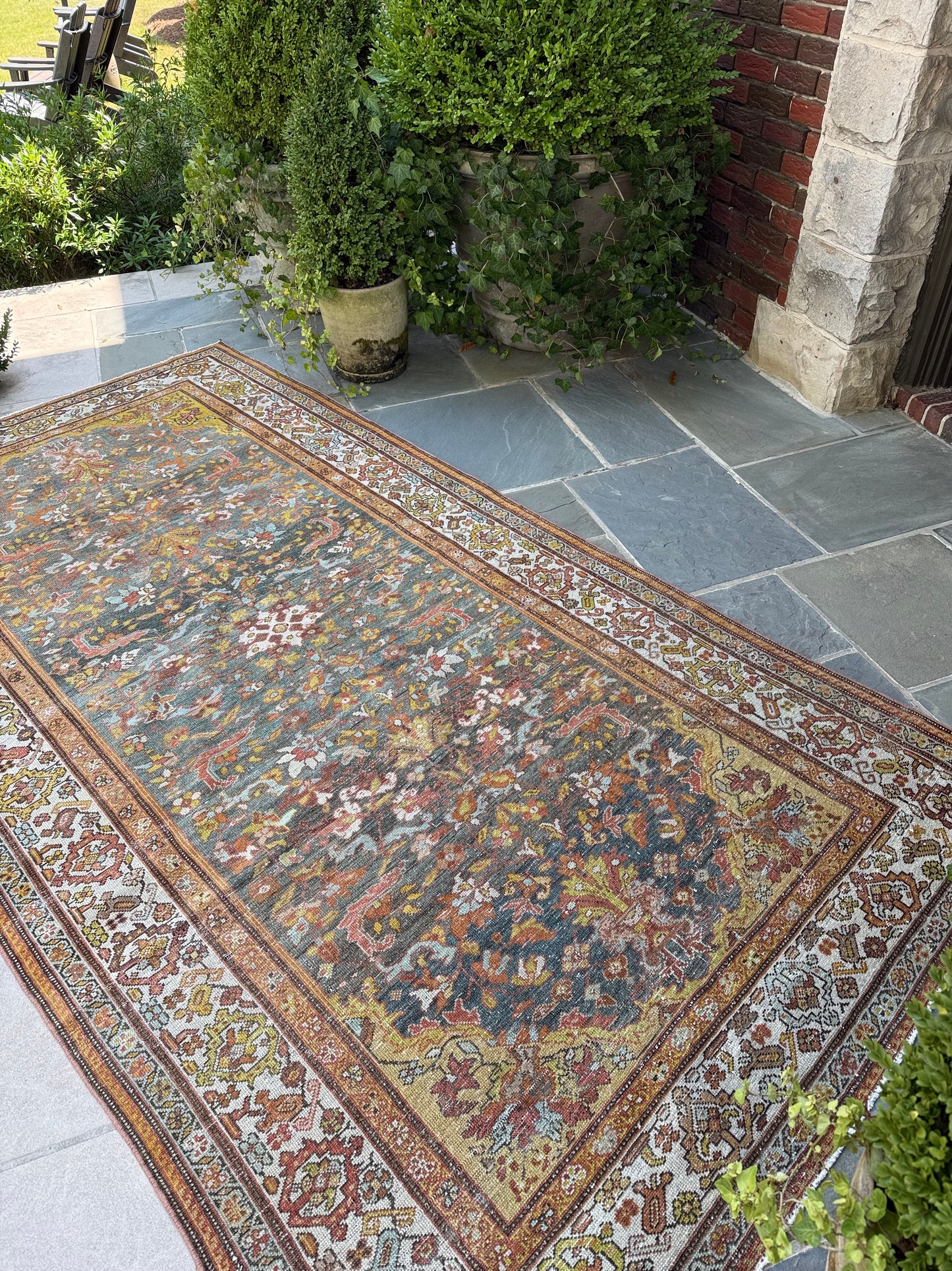 5.2x9.10 Antique Persian Malayer
