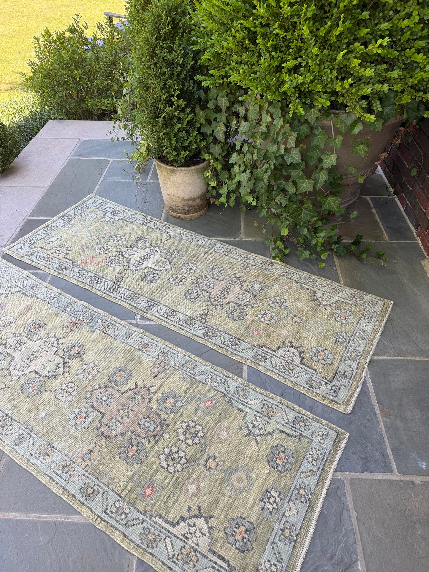 2.1x6 Turkish Oushak (priced separately)