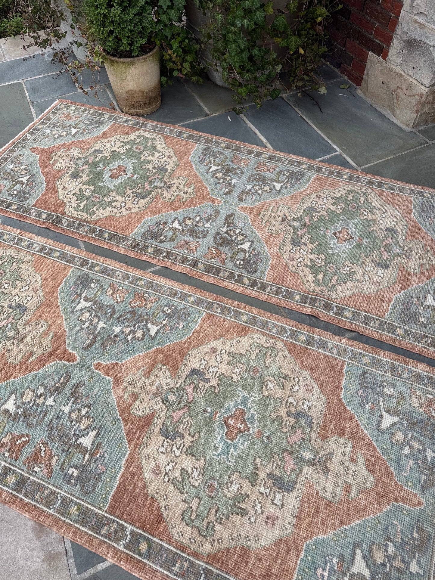 3x8 Turkish Oushak (priced separately)