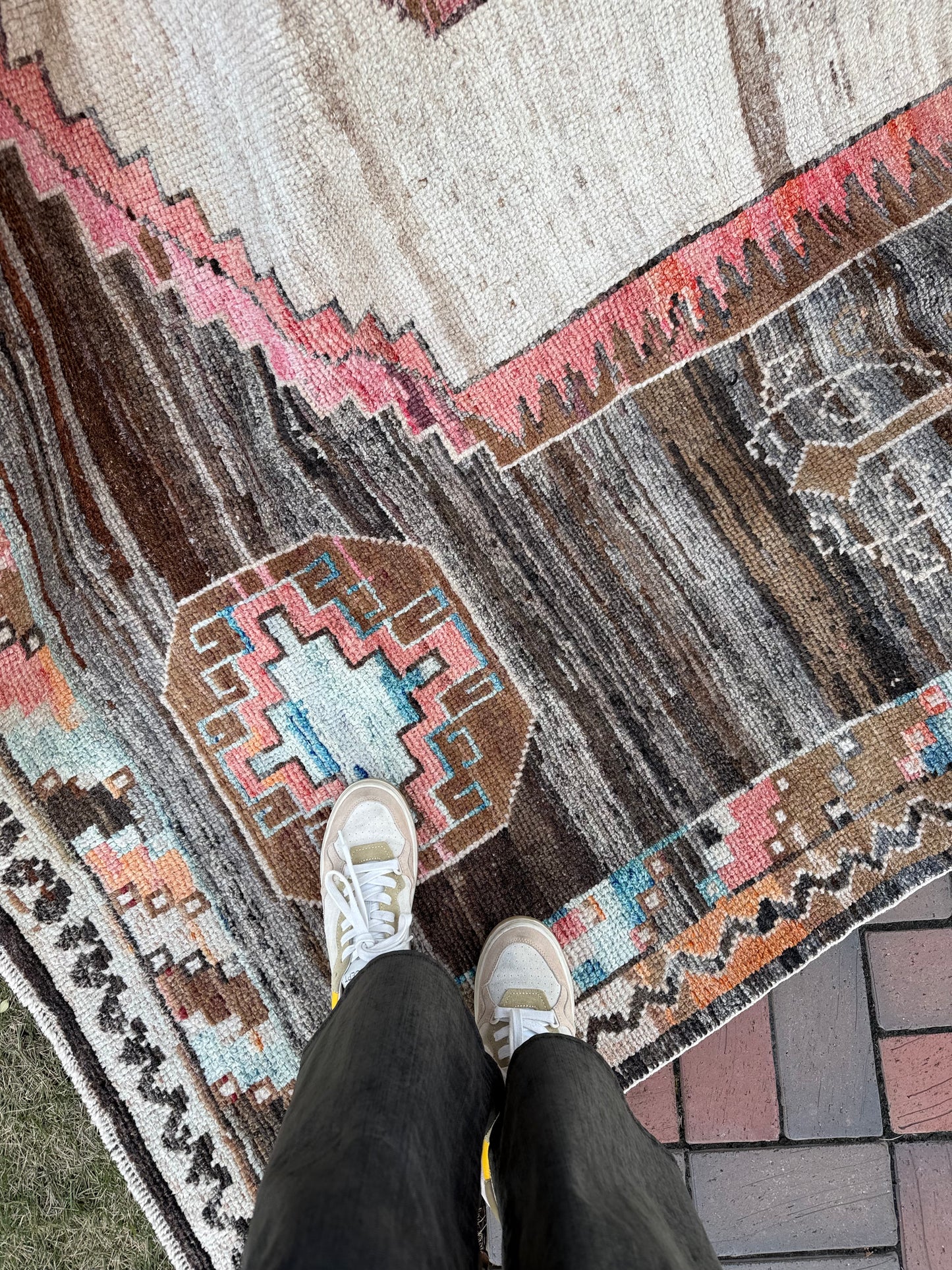 9.6x12 Old Wool Turkish Oushak