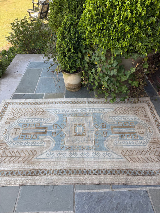 4x7 Vintage Turkish Oushak