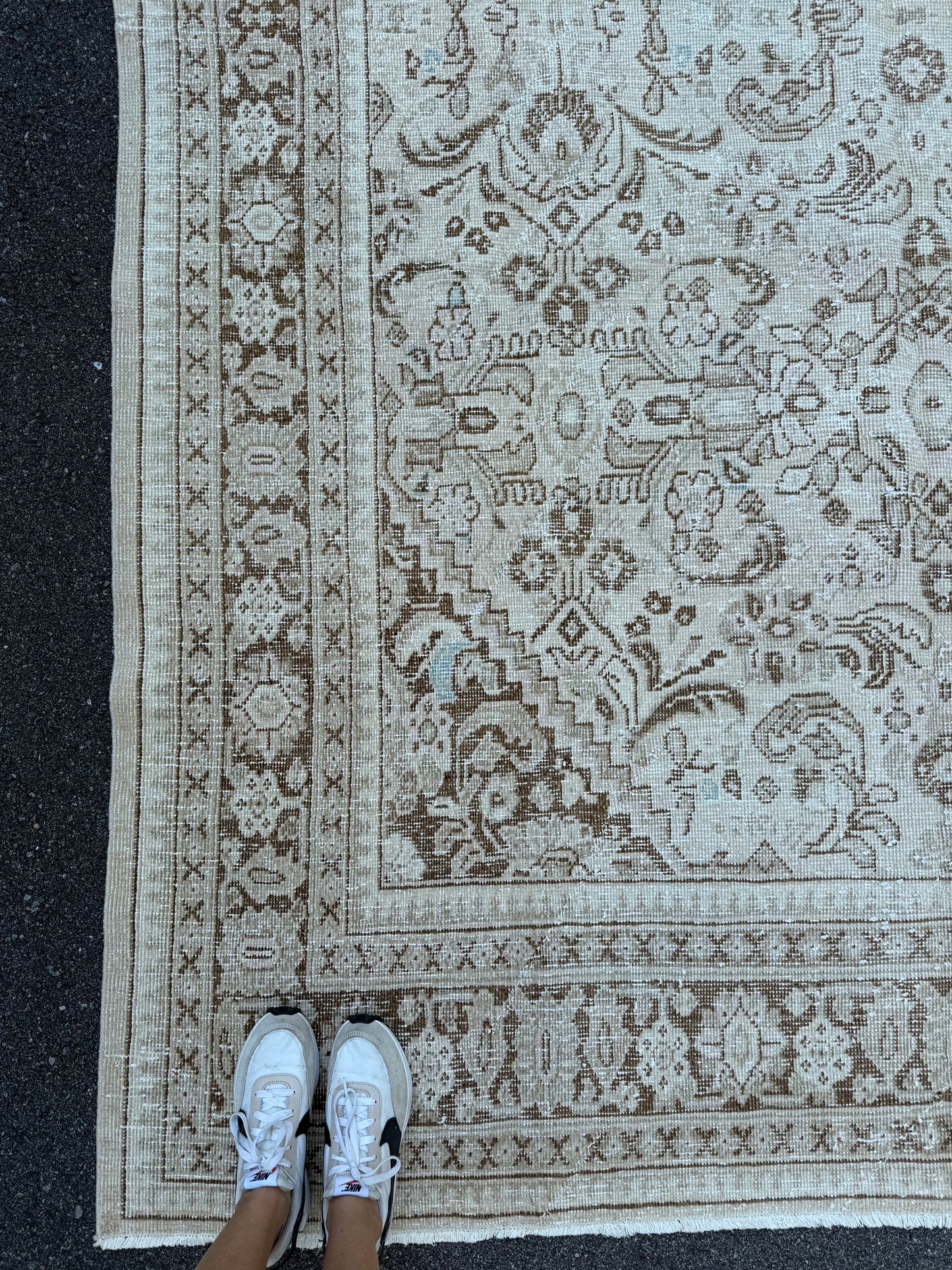 7x10.6 Antique Persian Mahal