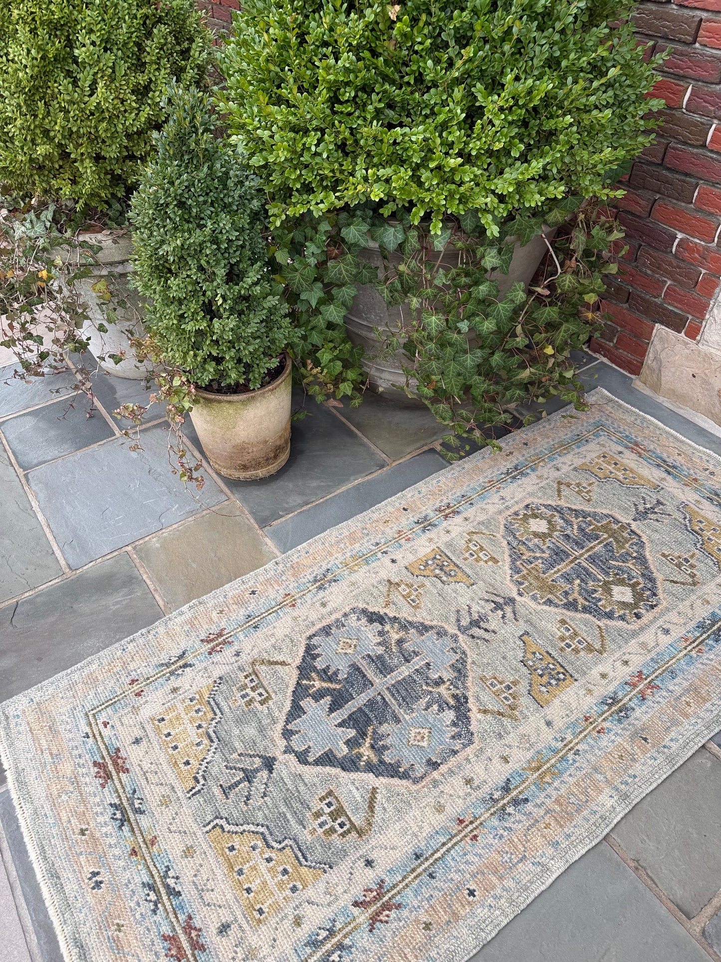 3x6.3 Turkish Oushak (priced separately)