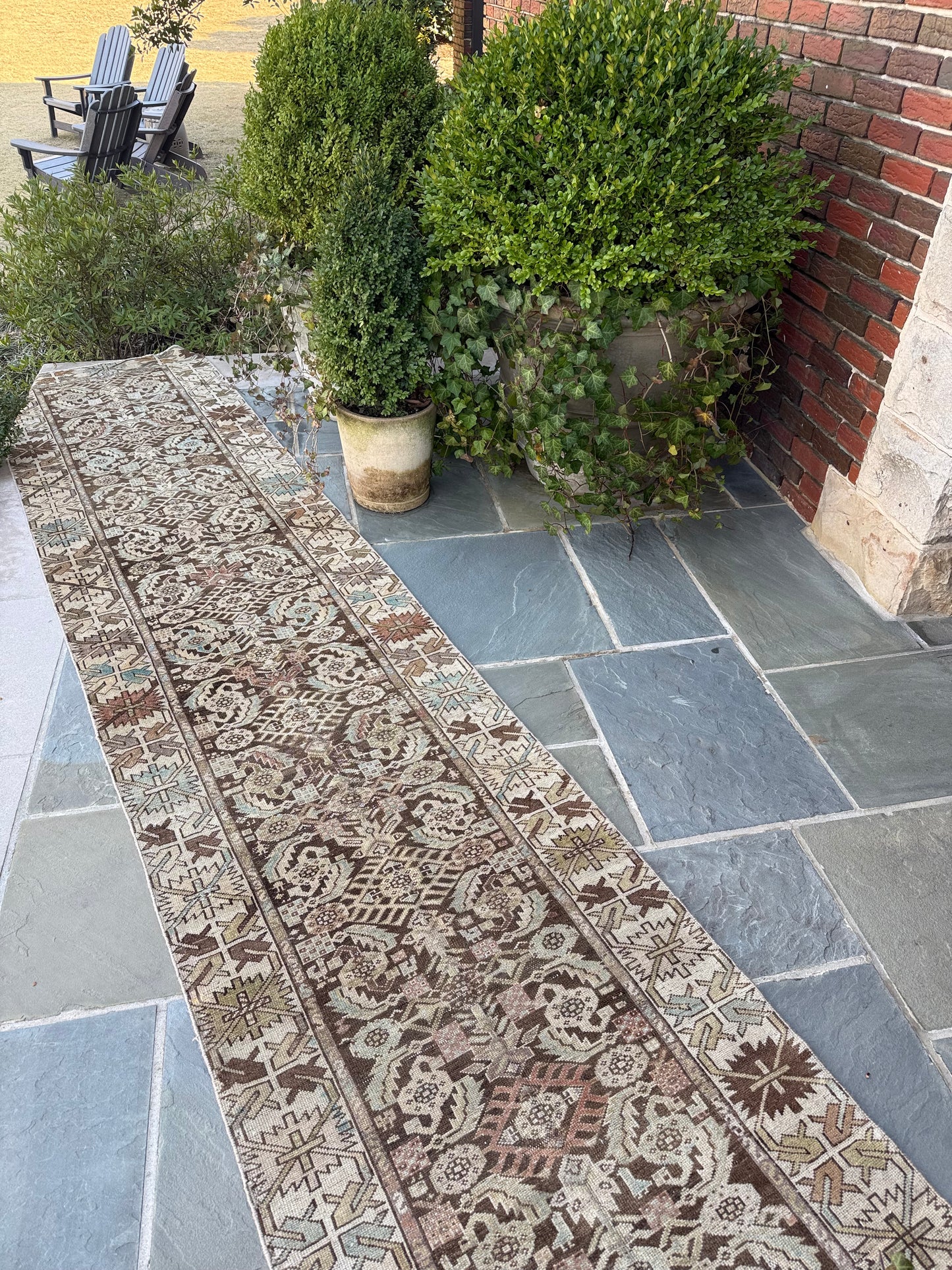 2.7x13.1 Antique Malayer circa 1930