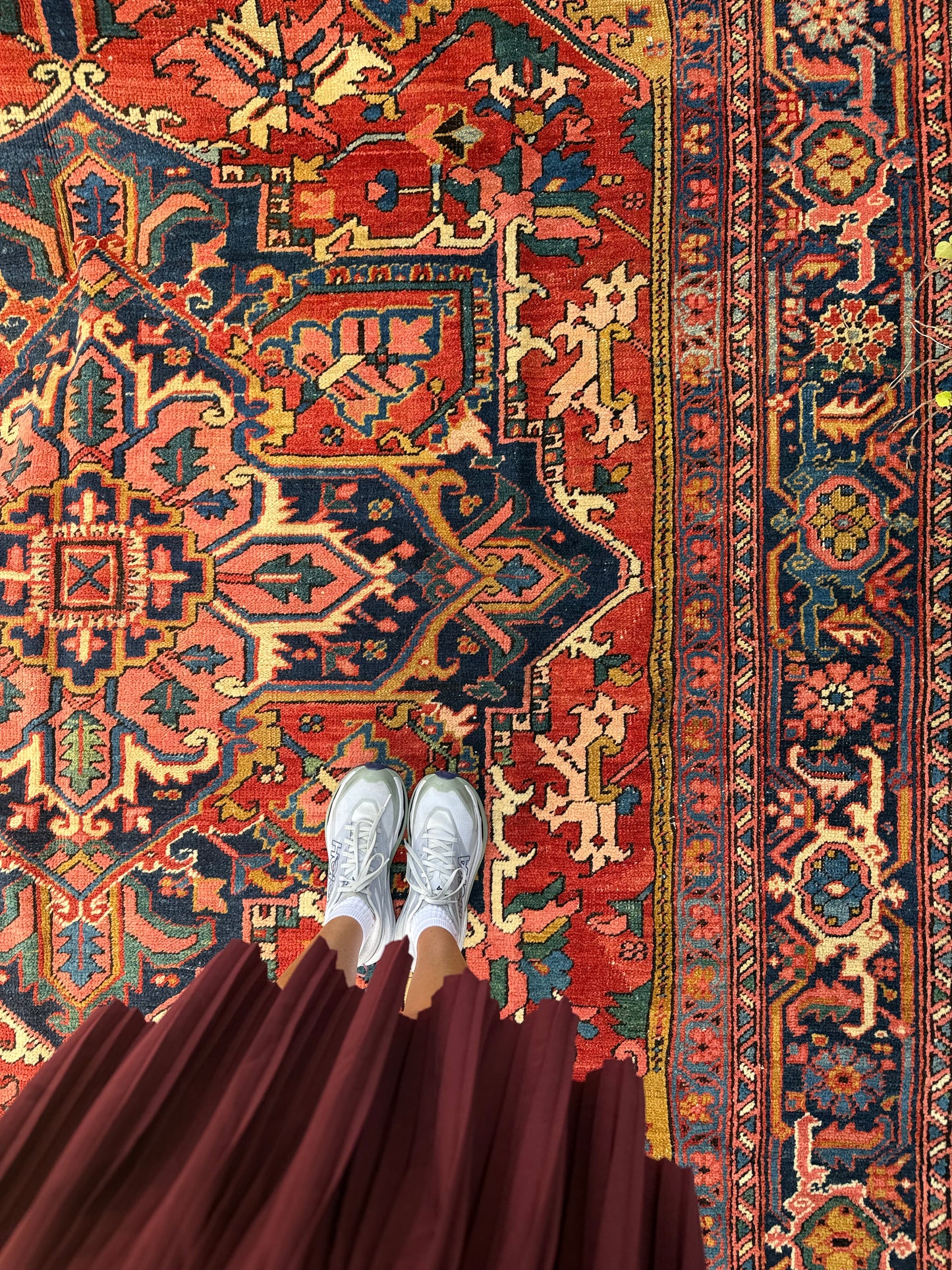 8.8x12.9 Antique Persian Heriz