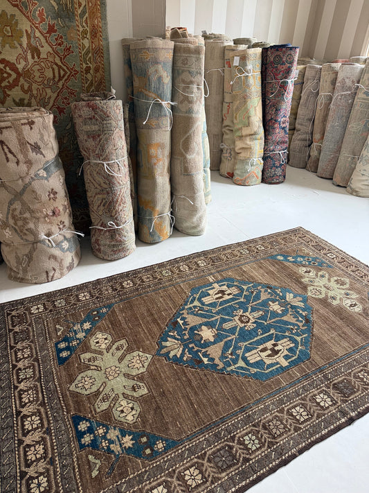 4.9x8.3 Vintage Turkish Kars