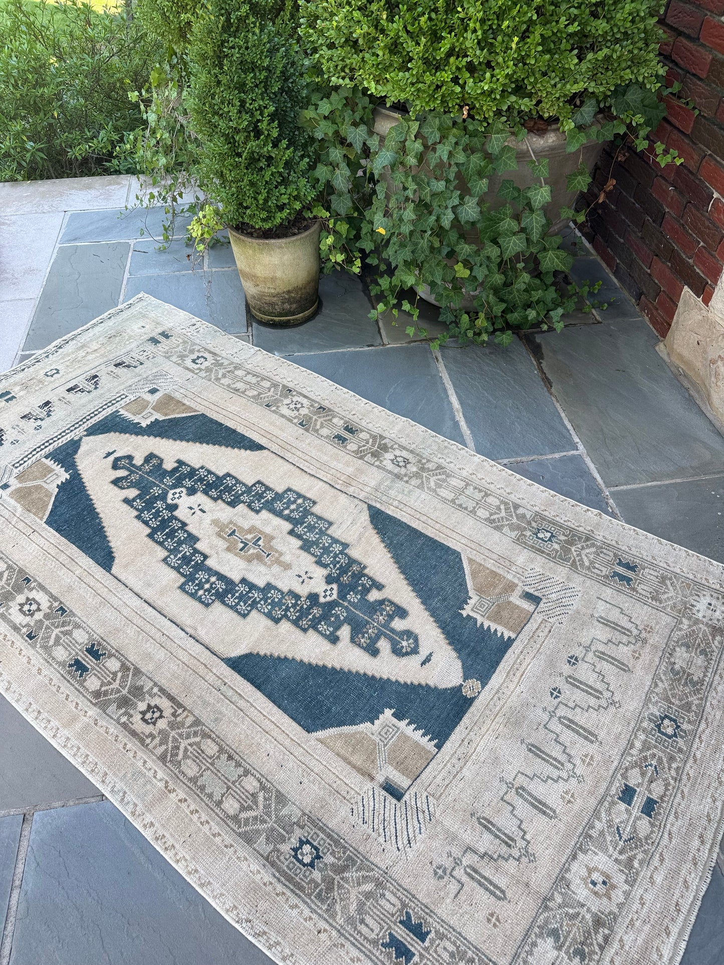 4.1x7.5 Vintage Turkish Oushak