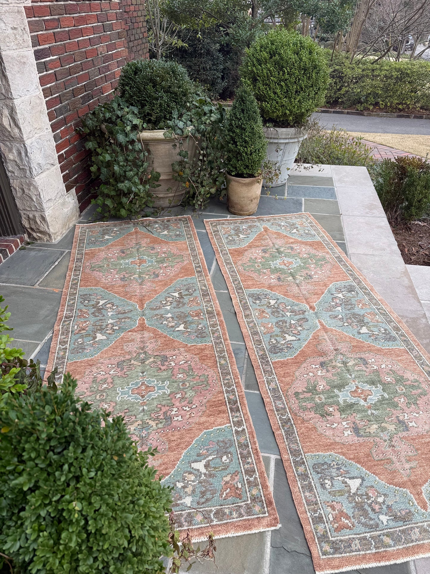 3x8 Turkish Oushak (priced separately)