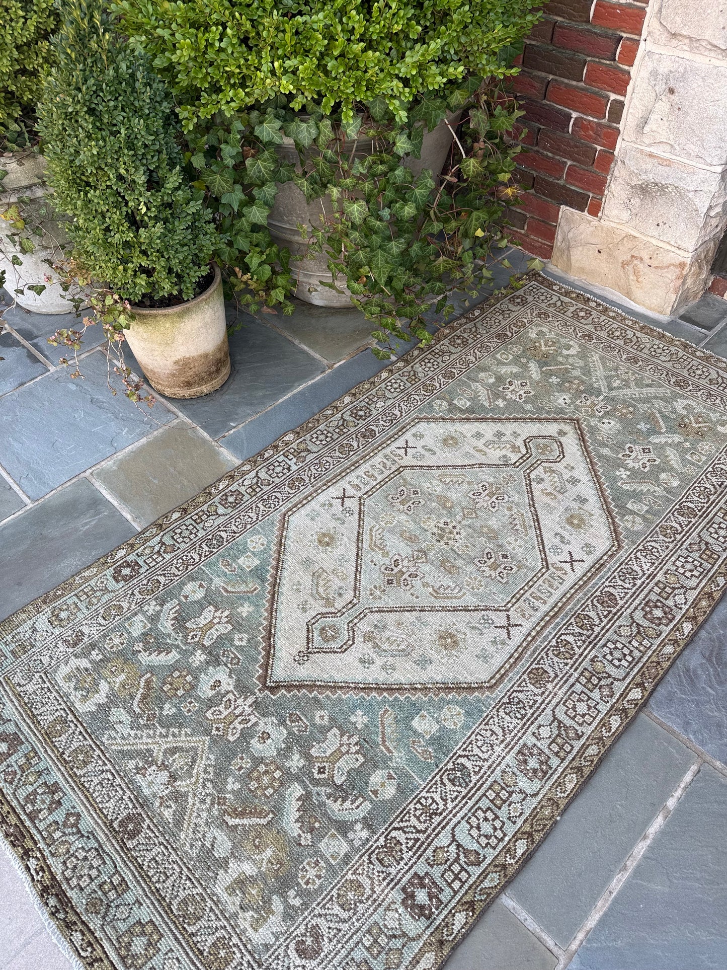 3.8x7 Antique Malayer