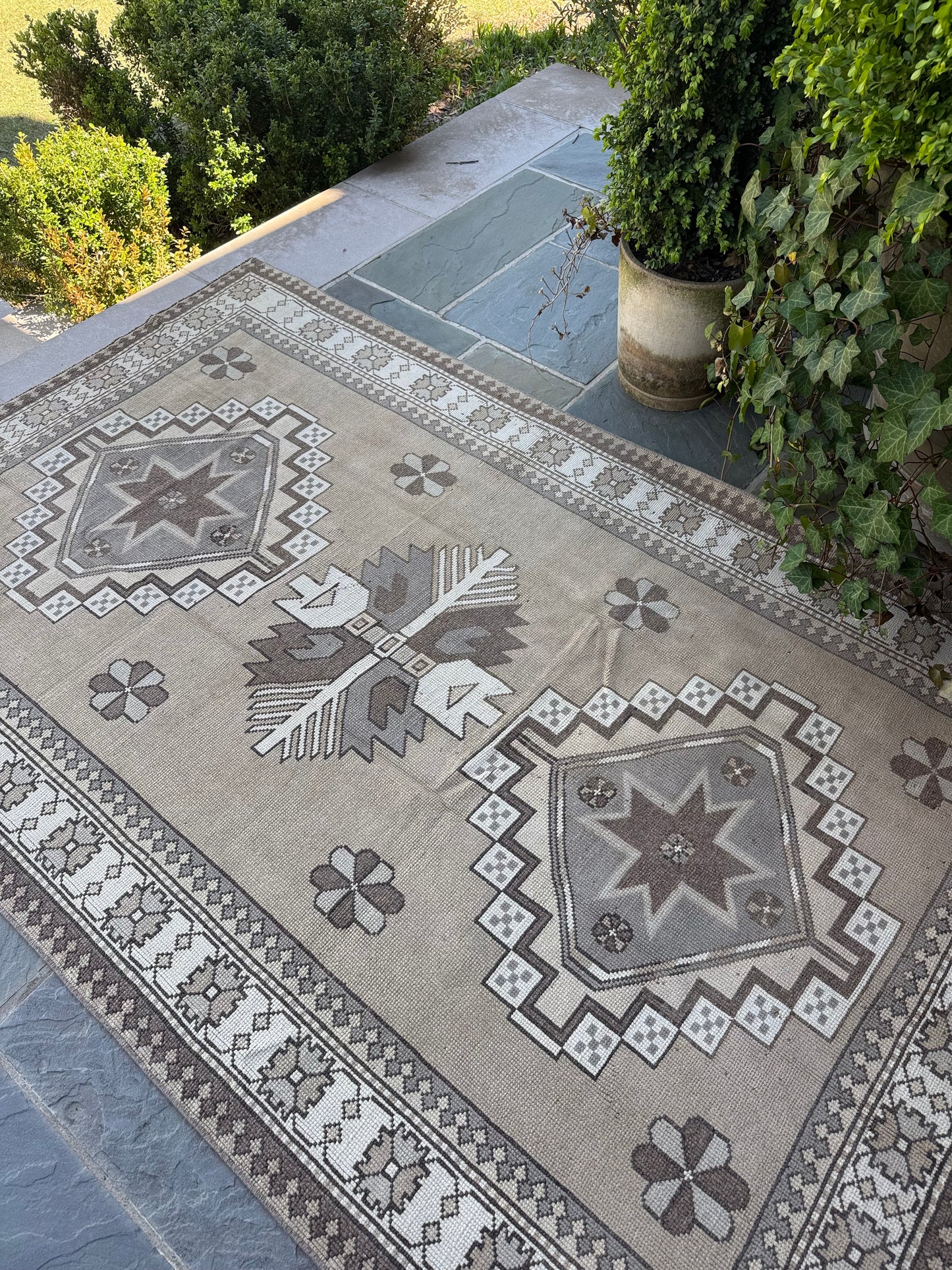 4.10x7.7 Vintage Turkish Kars