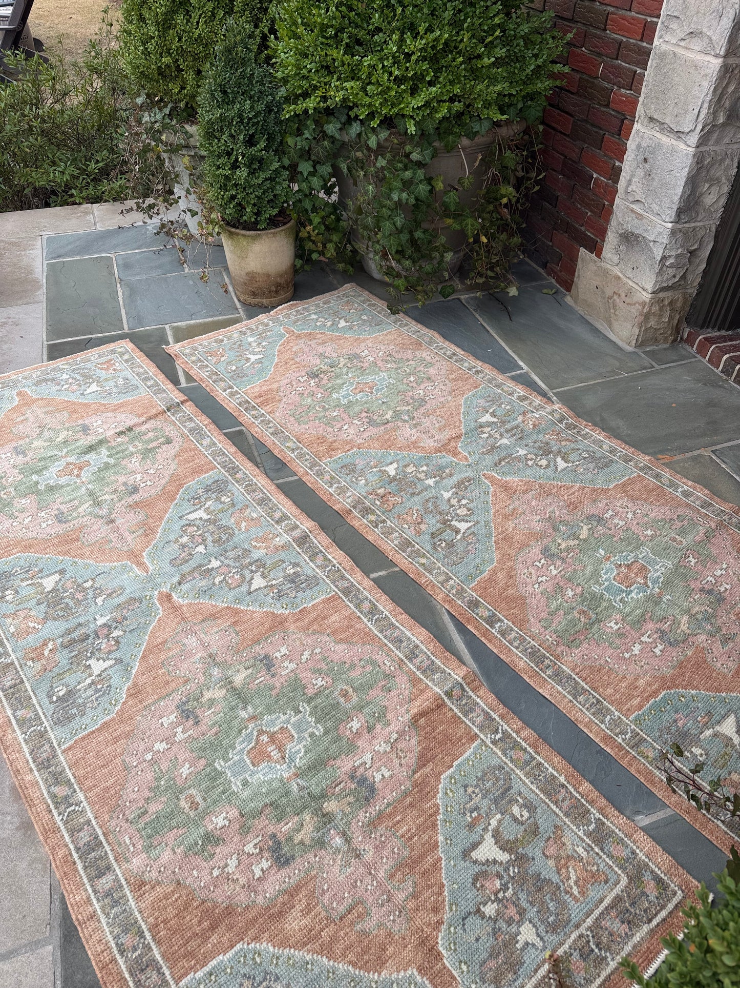 3x8 Turkish Oushak (priced separately)