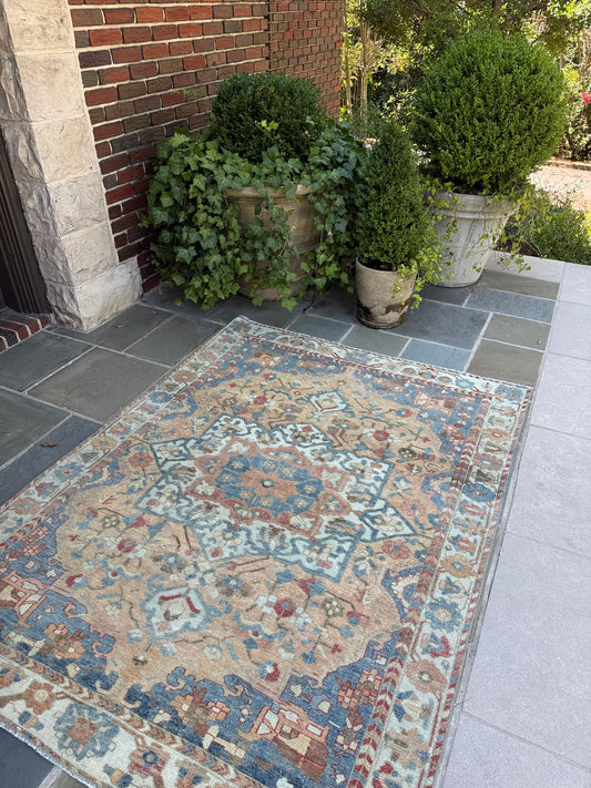 5x6.6 Antique Persian Bakhtiari