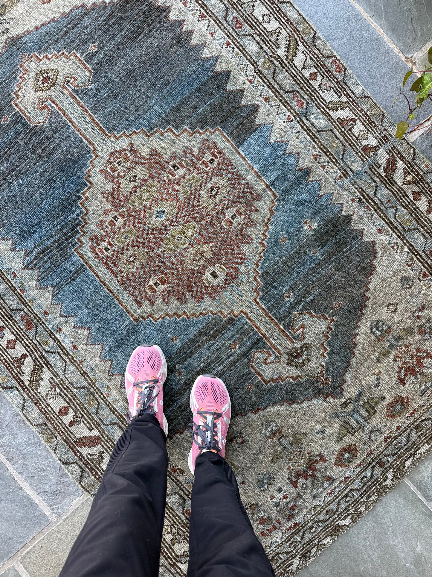 4.2x6.2 Antique Persian Hamadan circa 1930