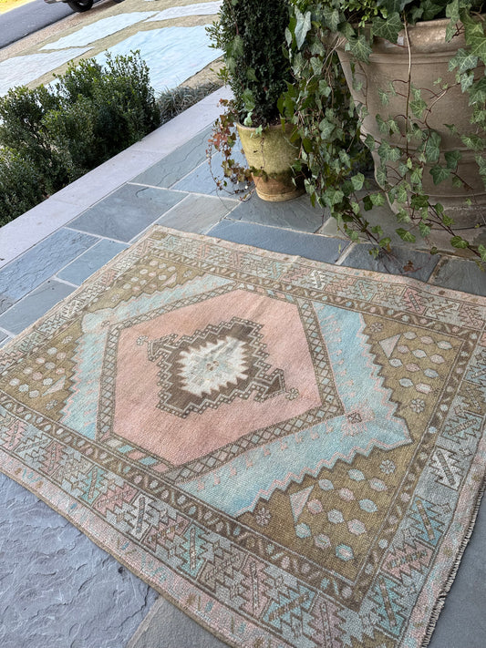 3.8x4.10 Vintage Anatolian