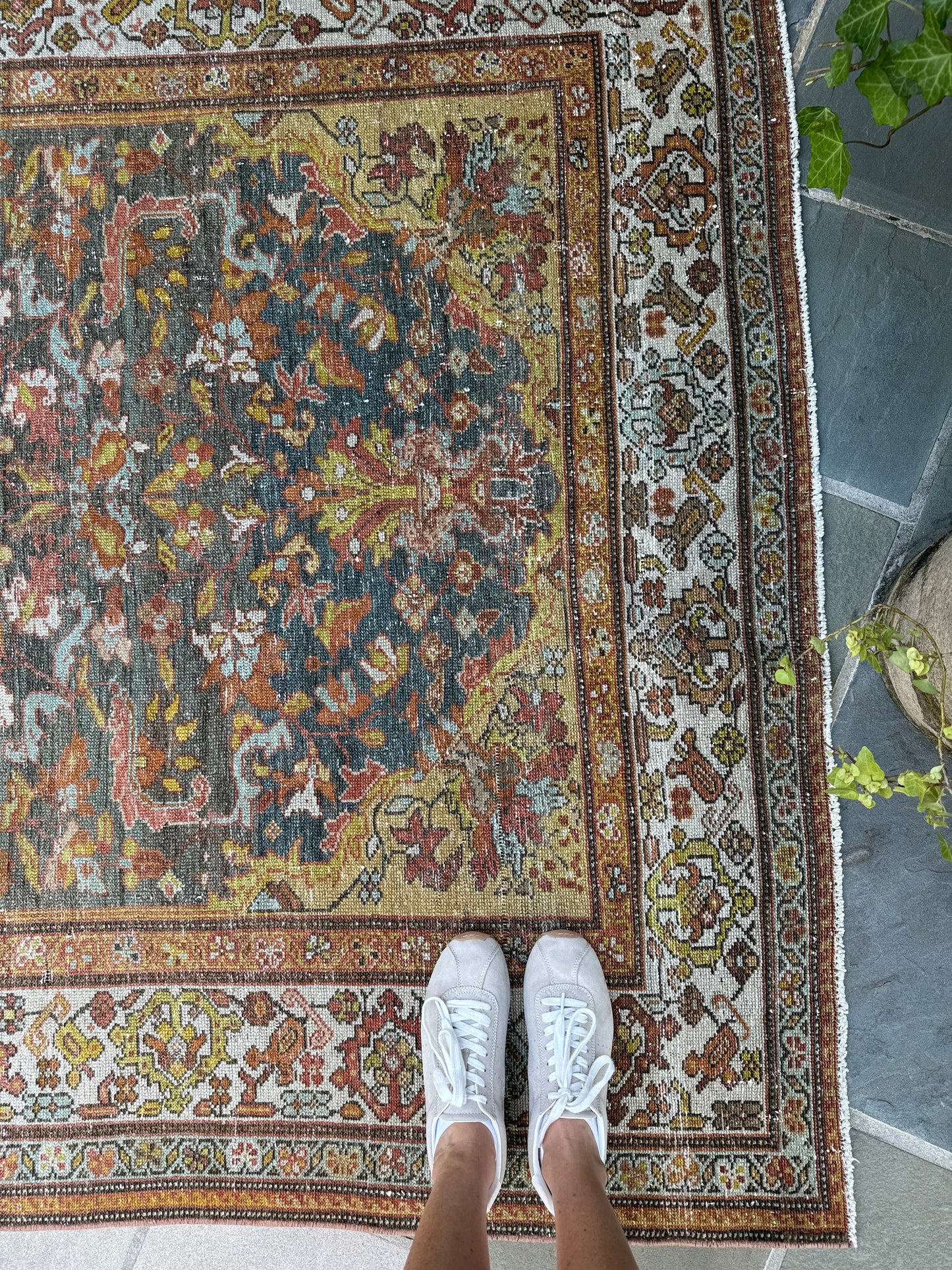 5.2x9.10 Antique Persian Malayer