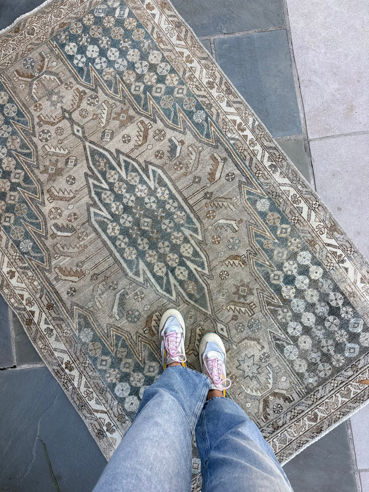 4x6.8 Antique Persian Hamadan